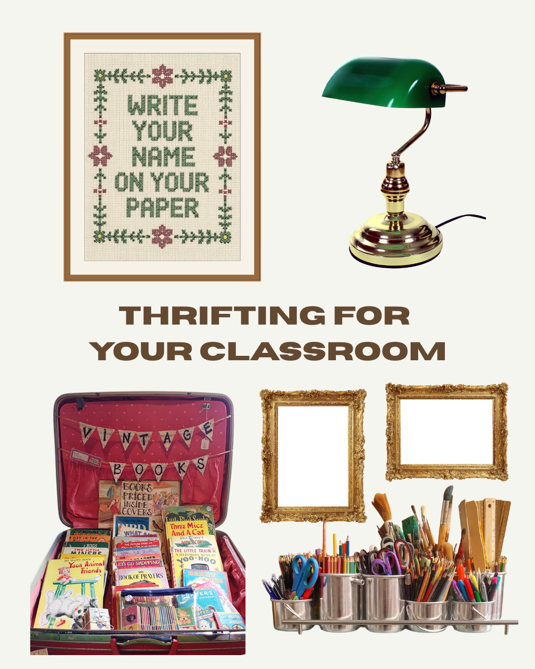 Thrifting a Classroom: