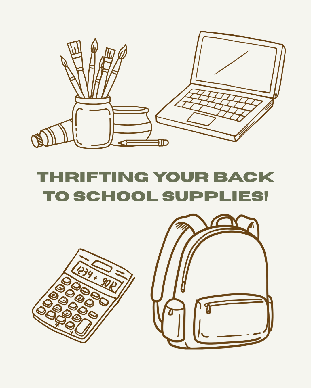 Thrifting School Supplies: A Smart Start to the School Year