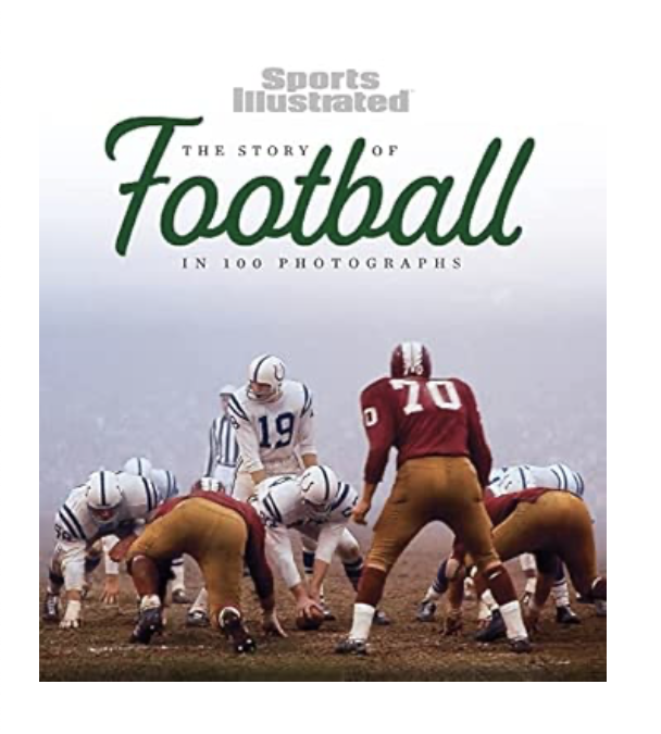 vintage style football book for Father's Day gifts