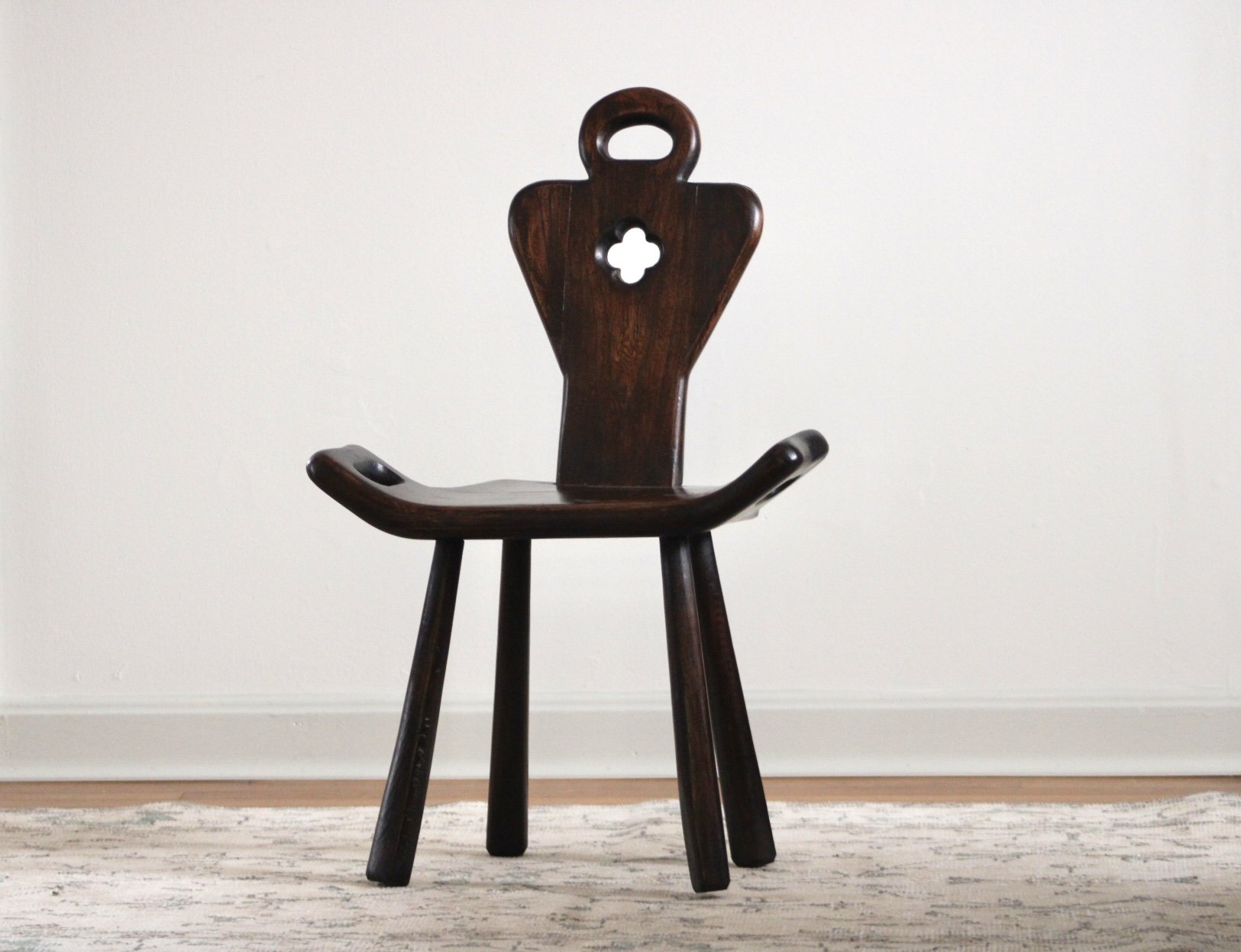 Antique Small Accent Chair