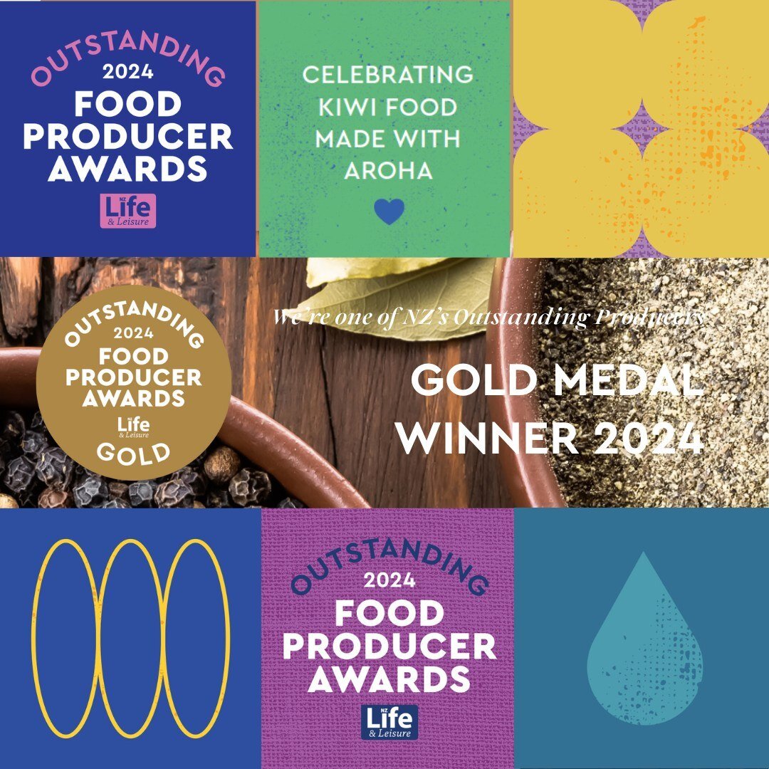 Thank you @outstandingfoodproducerawards #onzfp We are stoked to have won another 3 medals at the 2024 Awards.

We are thrilled to stand alongside the many other small producers in NZ that are passionate about NZ produce.

🏆 Gold Opito Bay Fine Kamp