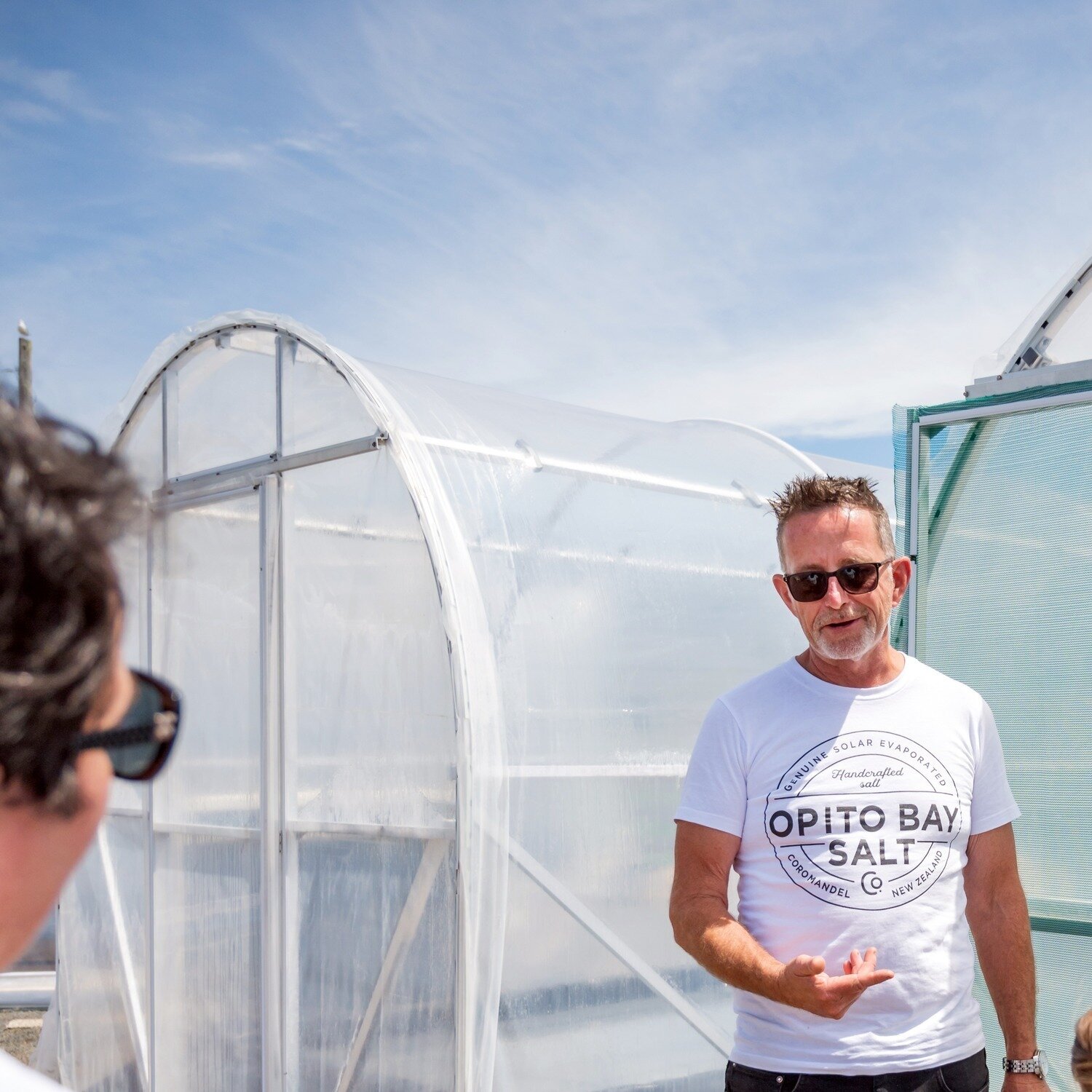 Another Food tour in this week. So great to be able to share the story of Coromandel sea salt and how it's made. Why it's different from processed salt and always great to meet new fans! 😀☀🧂
.
.
.
 #nzseasalt #nzfood #instafoodnz #coromandelgoodfor