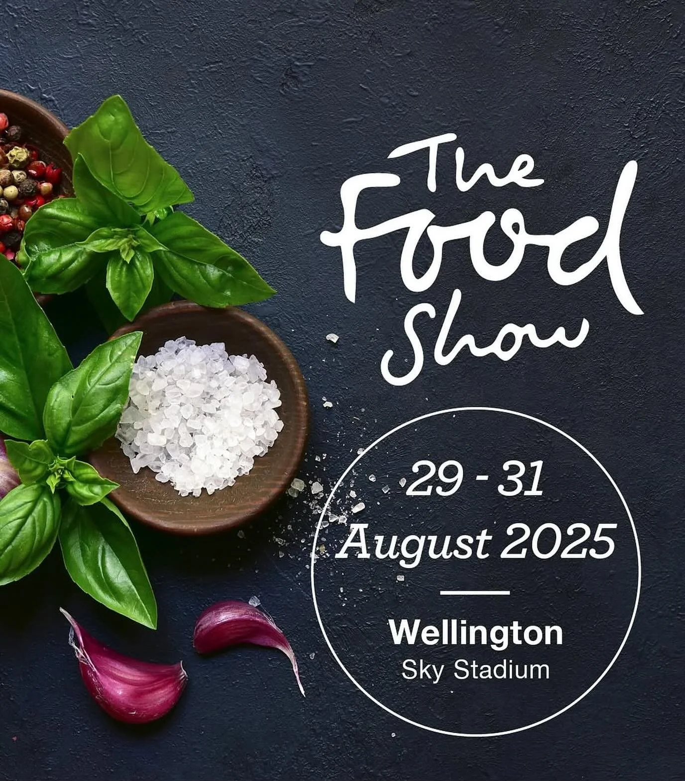 We&rsquo;re heading South&hellip;see you at @foodshownz Wellington. Make sure you come say 👋 sample some natural NZ sea salt, and find out why our unique sea salt is so different. #saltfarmers #nzseasalt #realseasalt