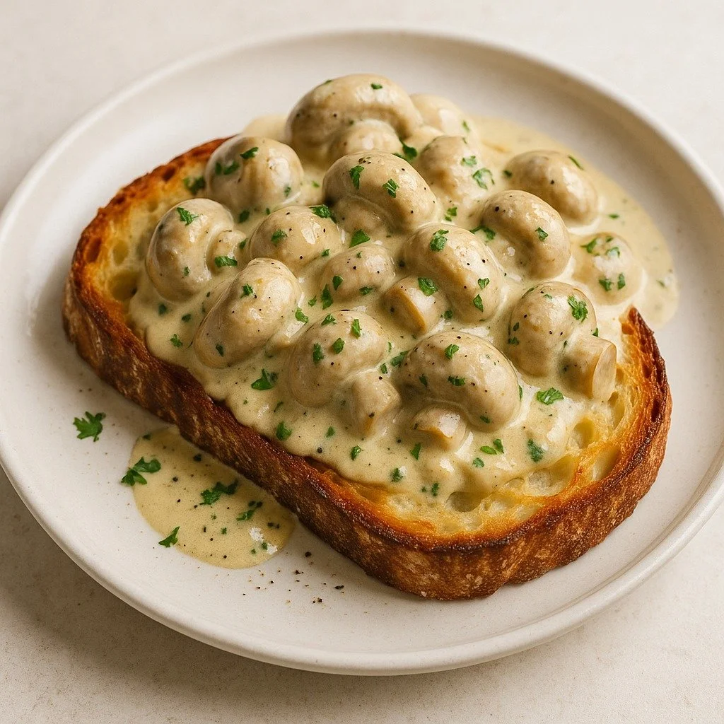 Sometimes you just need a mushroom fix! Check out our creamy mushroom and garlic recipe on the website. Sprinkled of course with a little Opito Bay Black Garlic sea salt. Link in the Bio above.
.
.
.
 #mushroom #mushroomsontoast #mushroomsontoast #Cr
