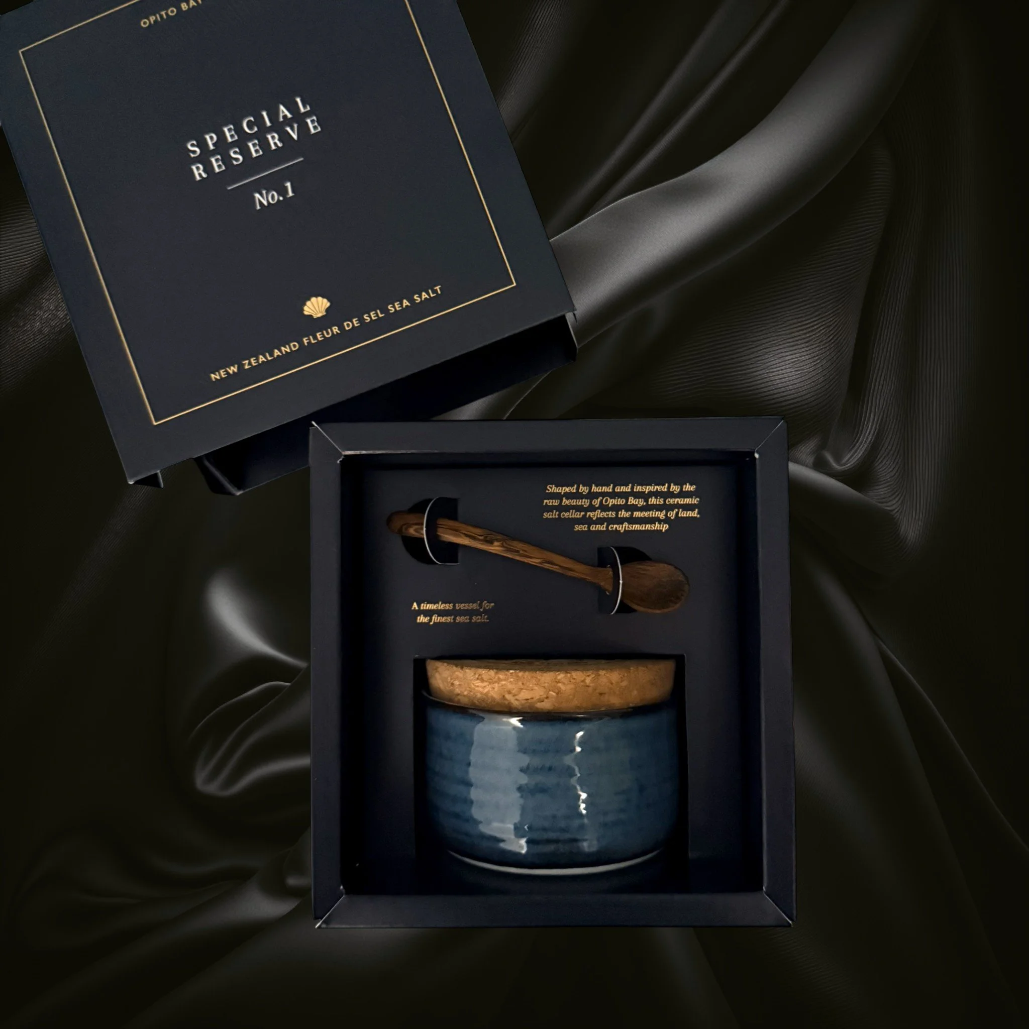 We are delighted to unveil our inaugural "Special Reserve Fleur de Sel"

This is our first "fleur de sel". Created last summer and the project, the culmination of two years work. This exceptional sea salt boasts a light, airy, and