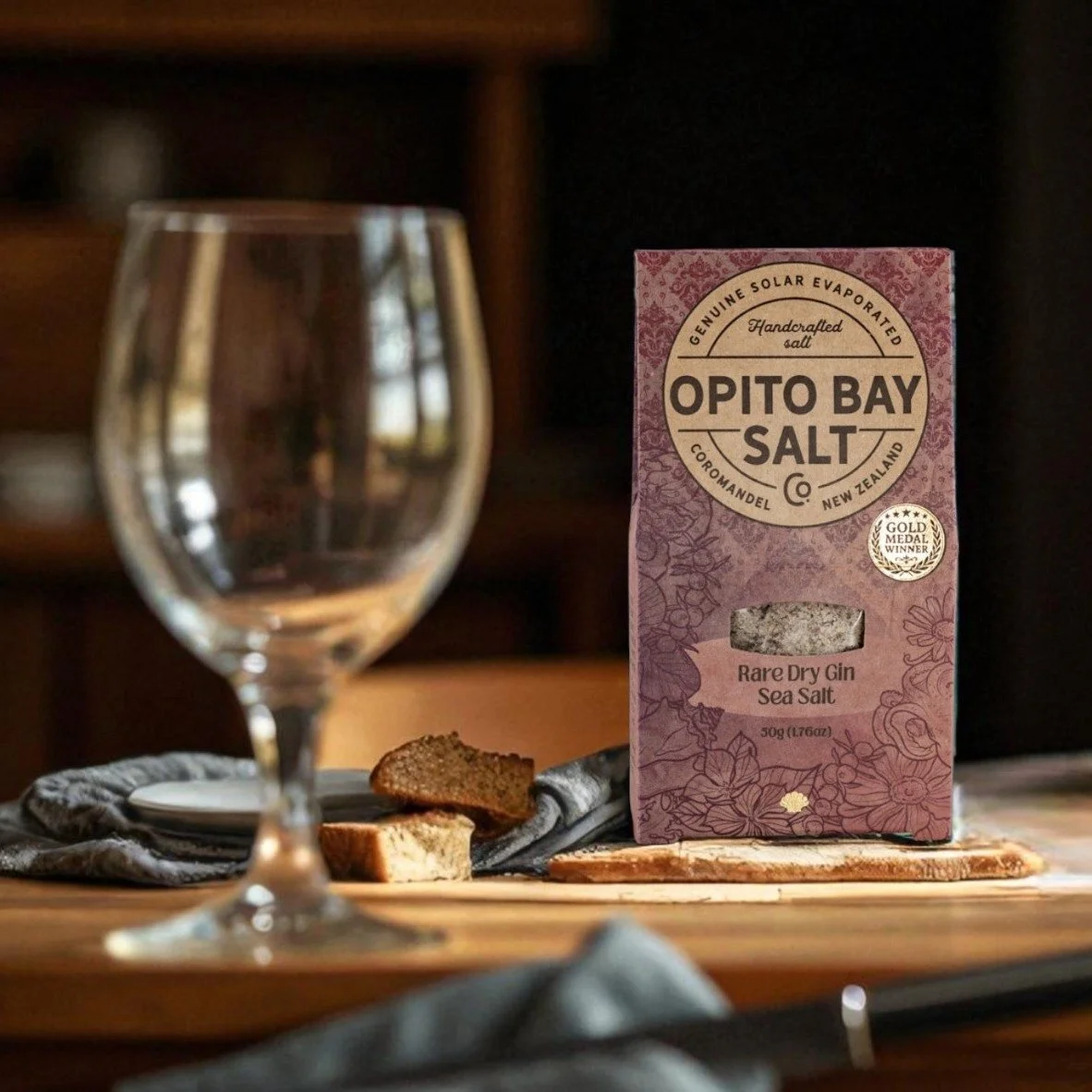 Gold medal winning Opito Bay Rare Dry Gin sea salt is a taste that belongs to summer. Exquisite with fish like salmon (hot or cold), delectable in seared tuna or kingfish and a must on your gurnard or snapper...simply season and pan fry. Maybe pair w