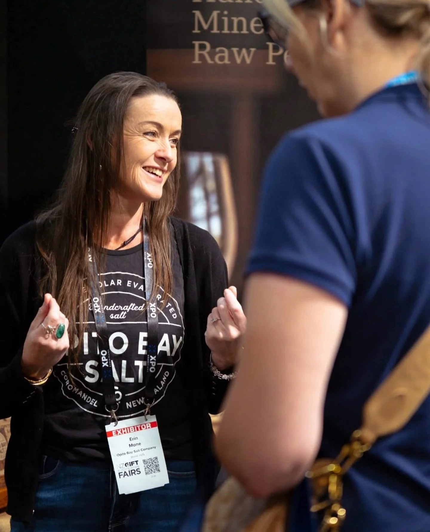 Erin busy at the @nzgiftfairs. We&rsquo;e here till Tuesday so come down and say 👋