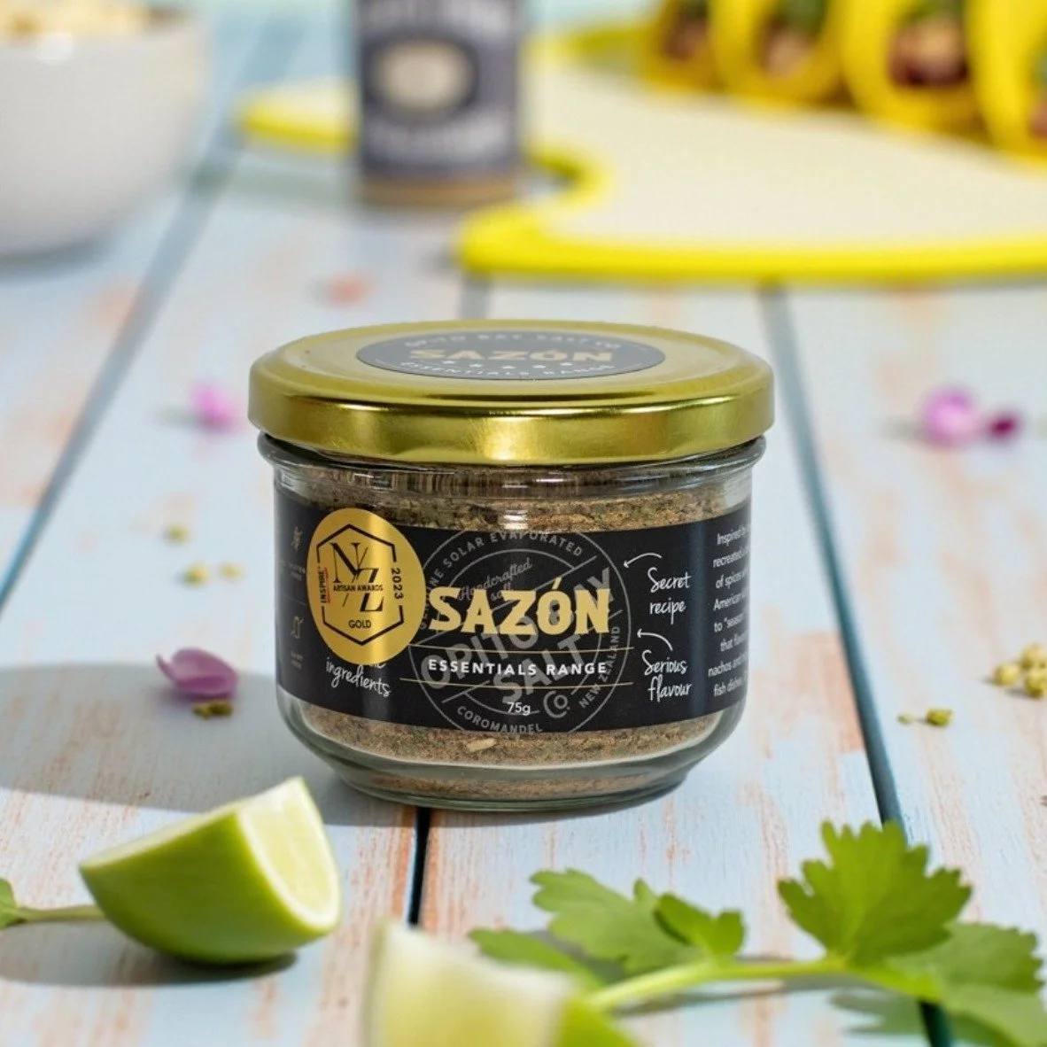 Taco Tuesday? ...Well this is fajita Friday! If you haven't tried an authentic Mexican seasoning ...and unless you've been there, you probably wont have...then you have to try our gold medal winning Saz&oacute;n.
This is a taste of summer! Not too ho