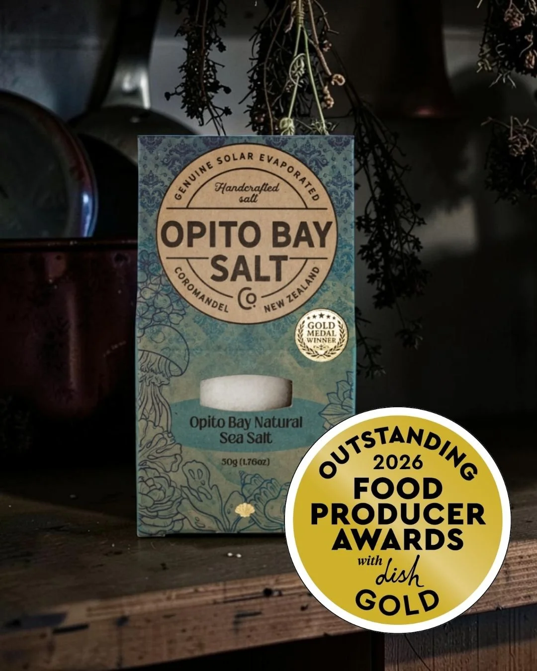 Exciting news...Opito Bay Salt Company scored 4 more Gold medals at the 2026 @outstandingfoodproducerawards Judges said they were blown away with the intense flavour and quality of all 4 products. Hurrah!

Congratulations to all the other hard workin