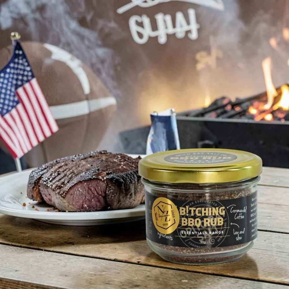 Don't let anyone tell you the BBQ season is over. Our B!tching BBQ rub just won a GOLD medal at the 2026 Outstanding Food Producer Awards Inspired from travels in the deep south, this rub uses unique ingredients like coffee and chocolate plus some ca