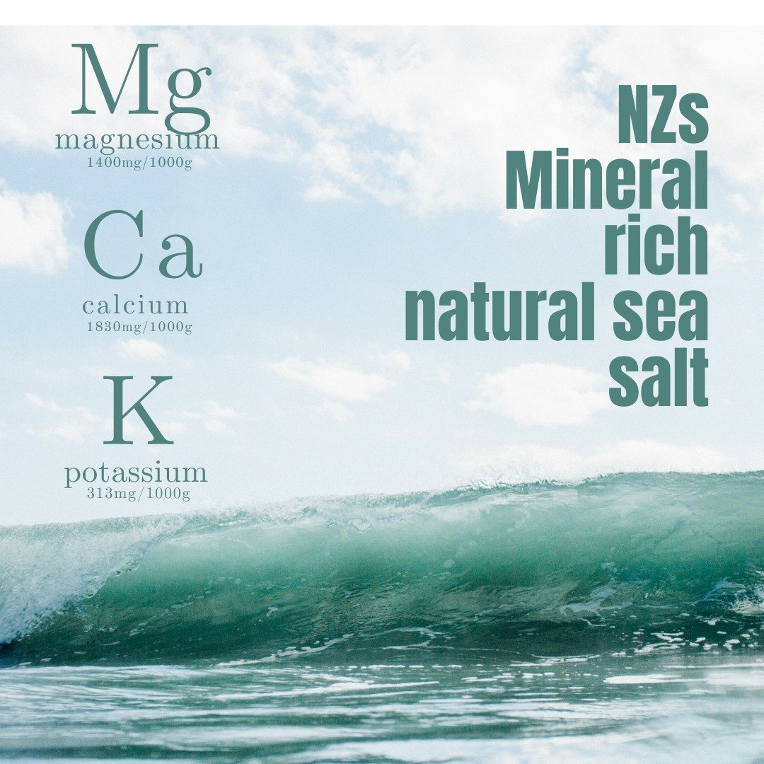 You might see other sea salt in NZ trying to pretend its natural or mineral rich. There's only one...and you know it!
.
.
.
 #coromandelseasalt #mineralrichseasalt #saltfarmers #nzseasalt #awardwinning #naturalseasalt #coromandel #opitobaysaltco