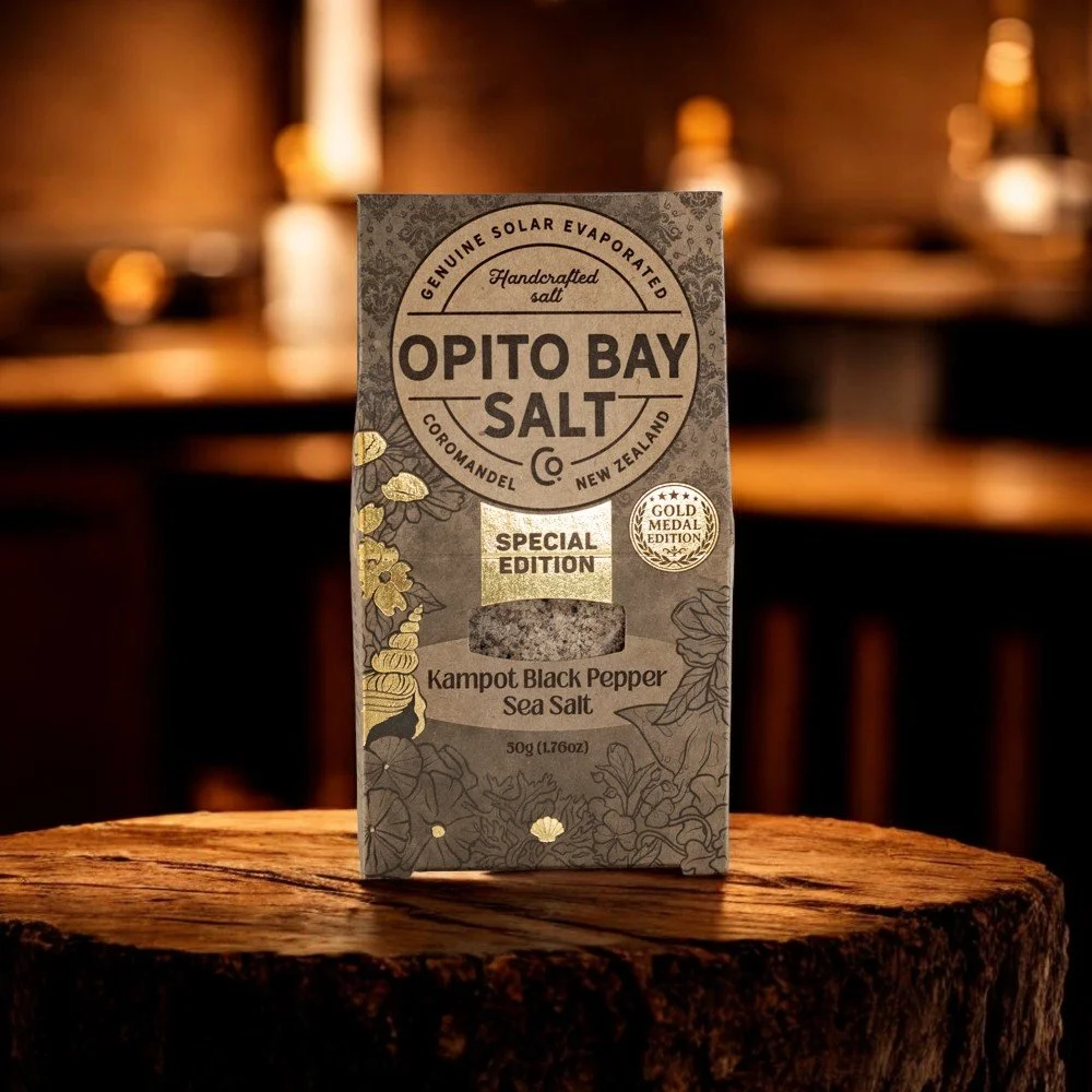One of the most intriguing flavours we have ever produced...and winner of the 2024 Champion artisan product and a gold medal at the Outstanding NZ Food Producer Awards. Kampot Black Pepper has a legion of fans...you simply just have to try it. 

Flor