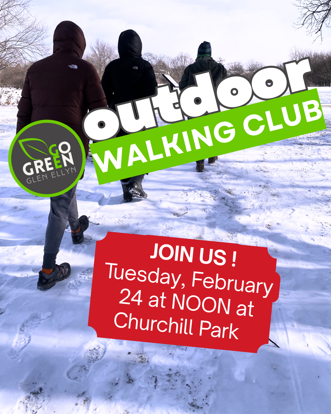 Go Green GE Outdoor Walking Club