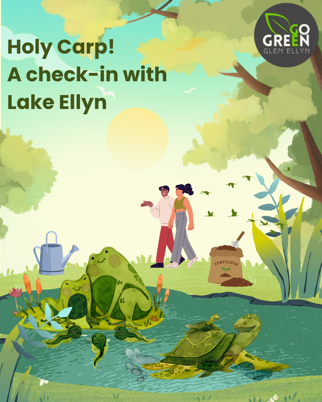 Holy Carp — Checking in on Lake Ellyn