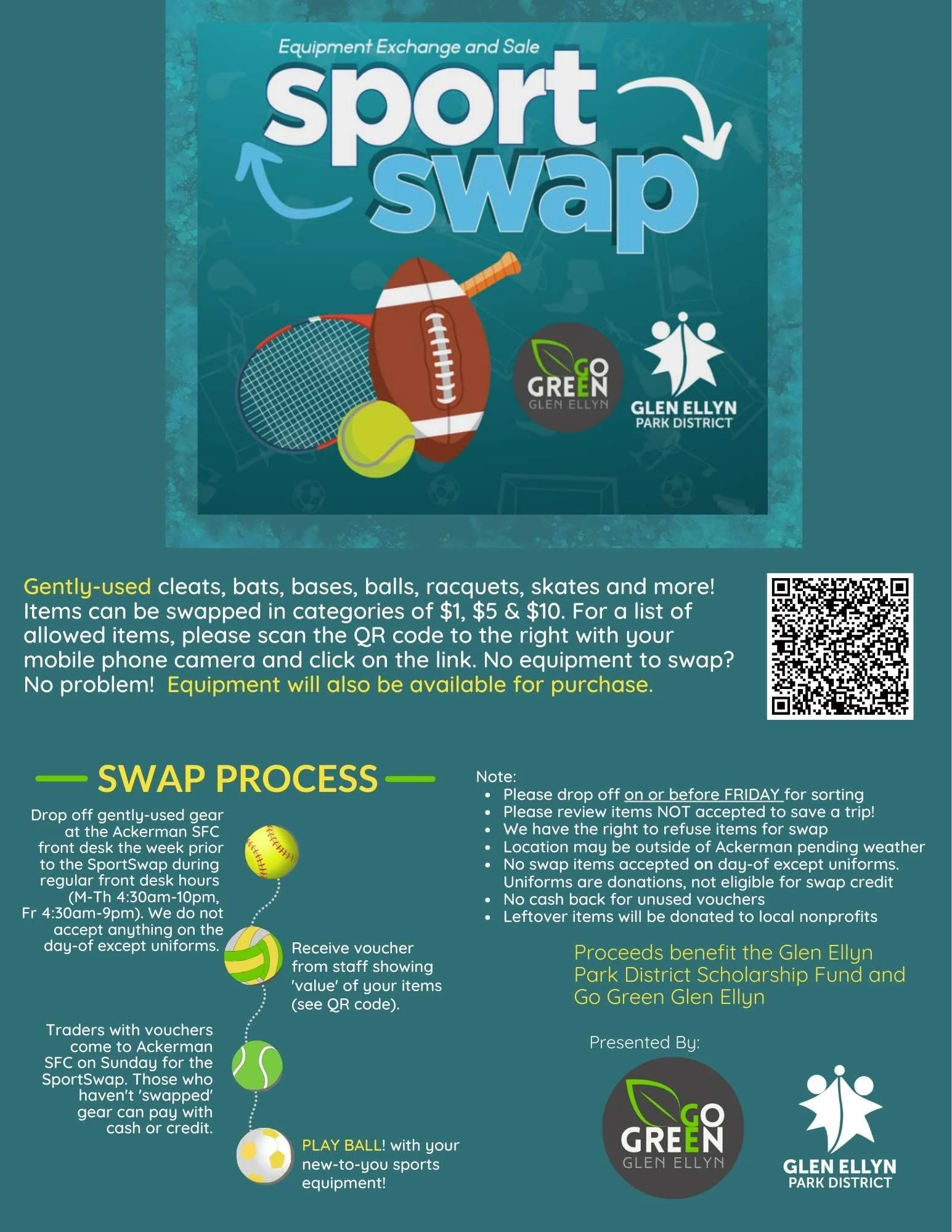 SportSwap — Go Green Glen Ellyn