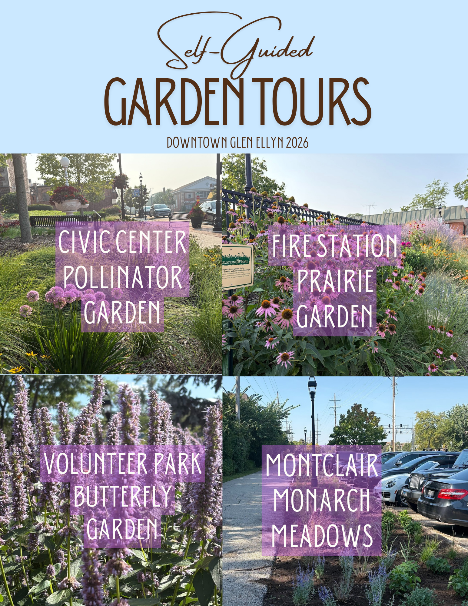 Self Guided Garden Tours