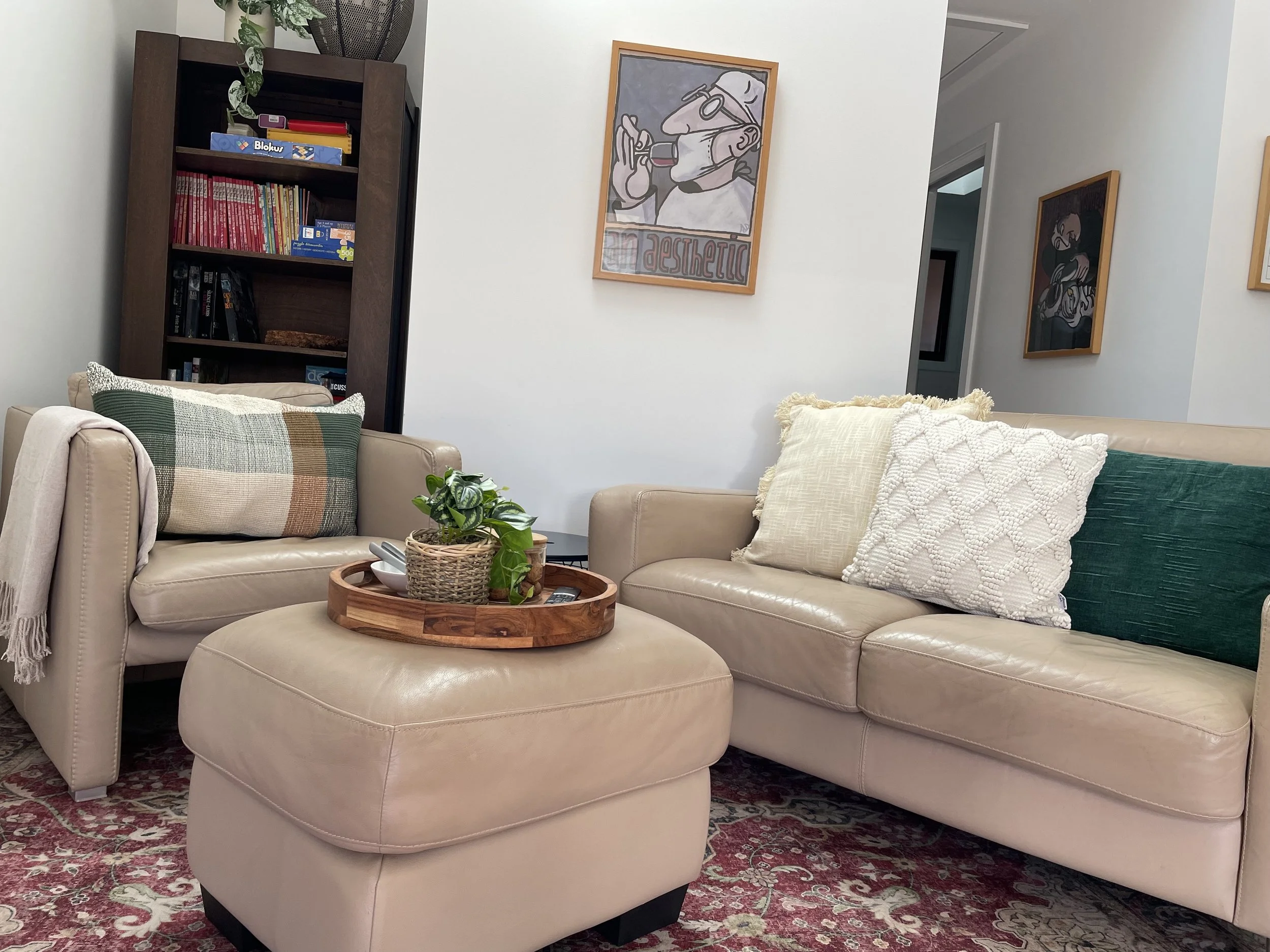 lounge seating area