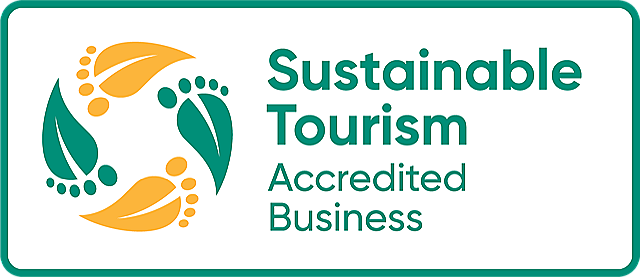 Our Sustainable Tourism Accreditation recognises our commitment to responsible hospitality, from caring for our environment and supporting local communities to fostering staff wellbeing and delivering exceptional guest experiences. Aligned with inter