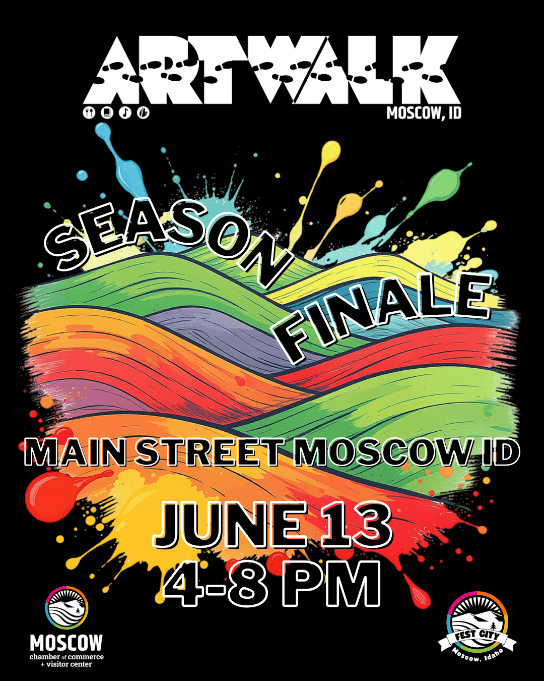 Artwalk with MosCo’s Collage Club