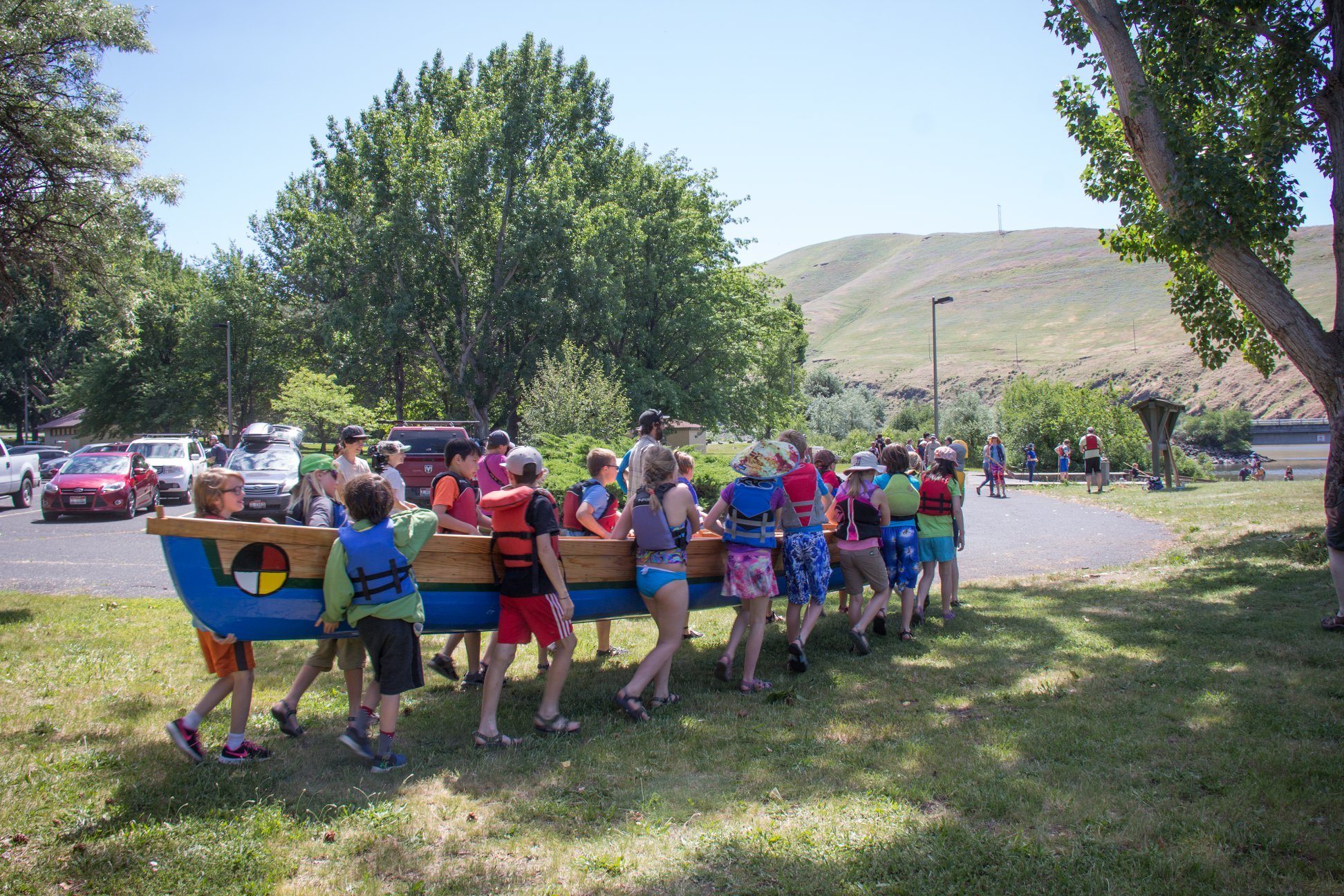  Palouse Prairie Charter School Canoe Project “Maiden Voyage - Blooming Culture” 