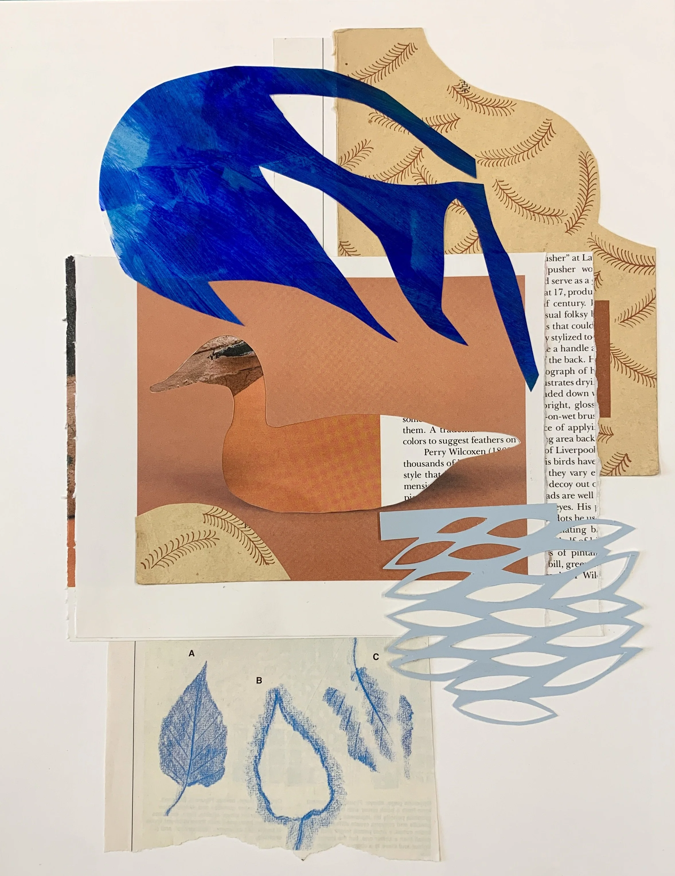 Lauren McCleary, "Colors to Suggest Feathers"