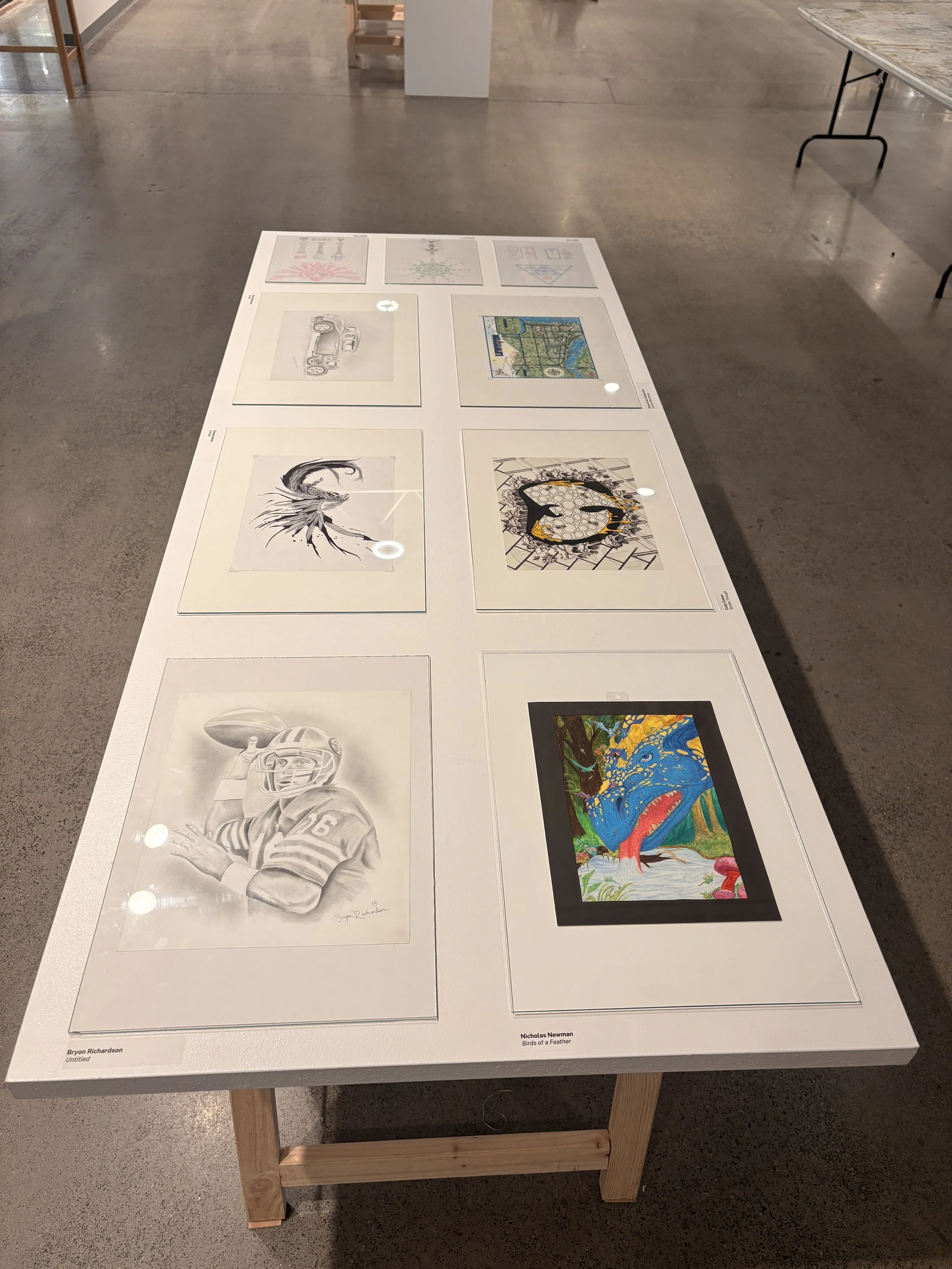 Installation view, various artists