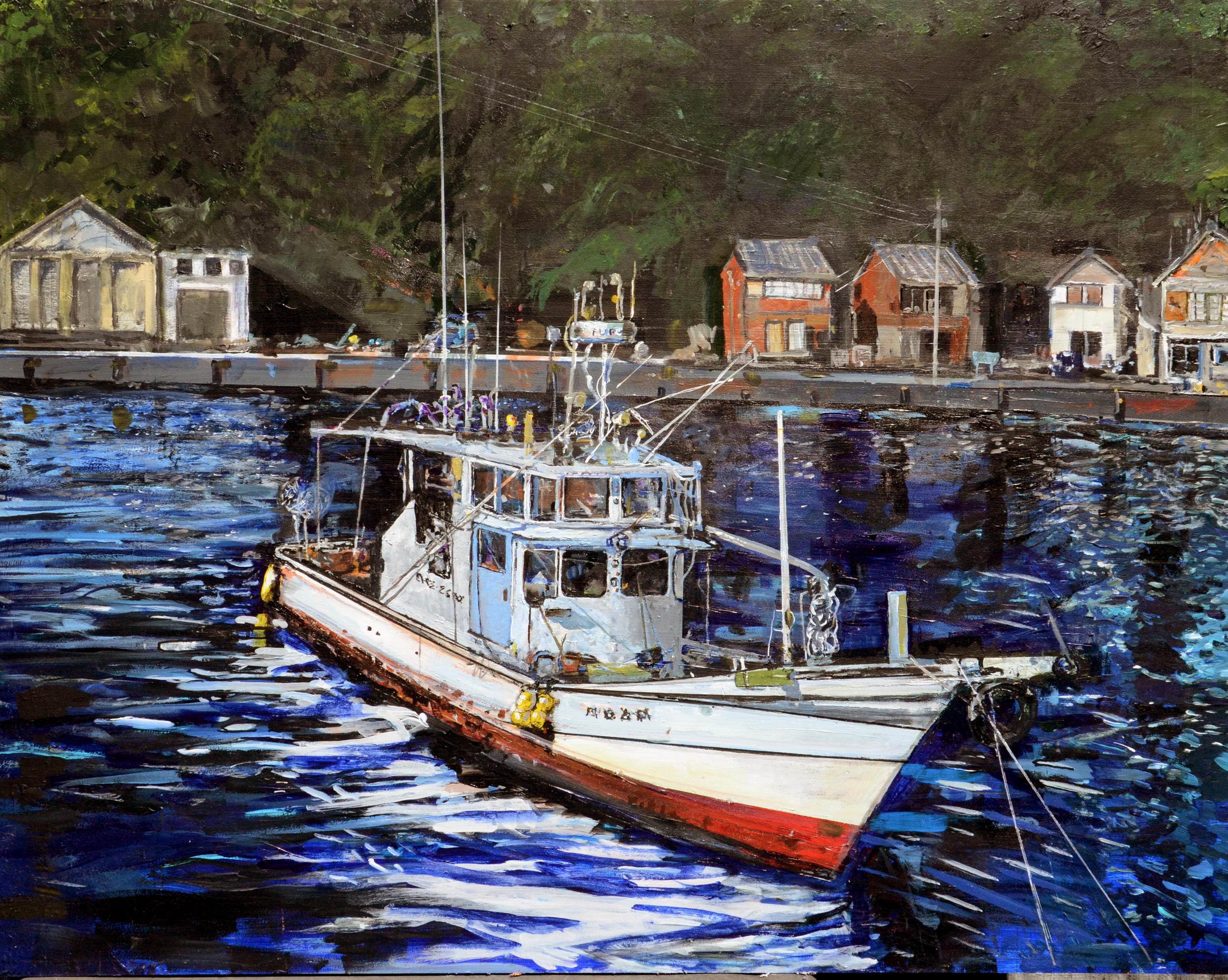 Larkin, "Fishing Boat," 