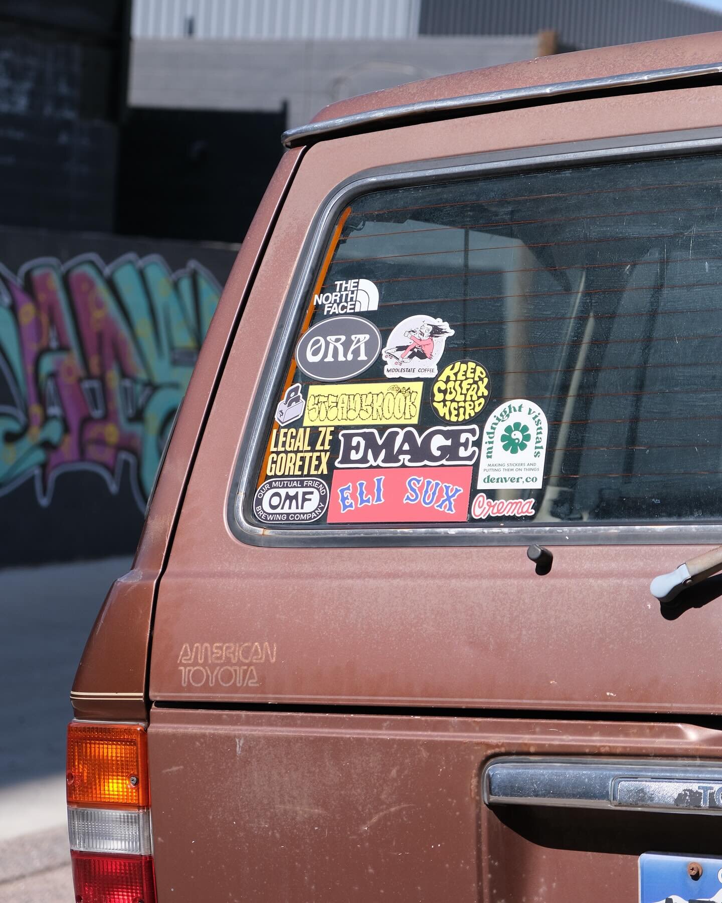 Where do you put your stickers? Do you hoard them or slap em anywhere?