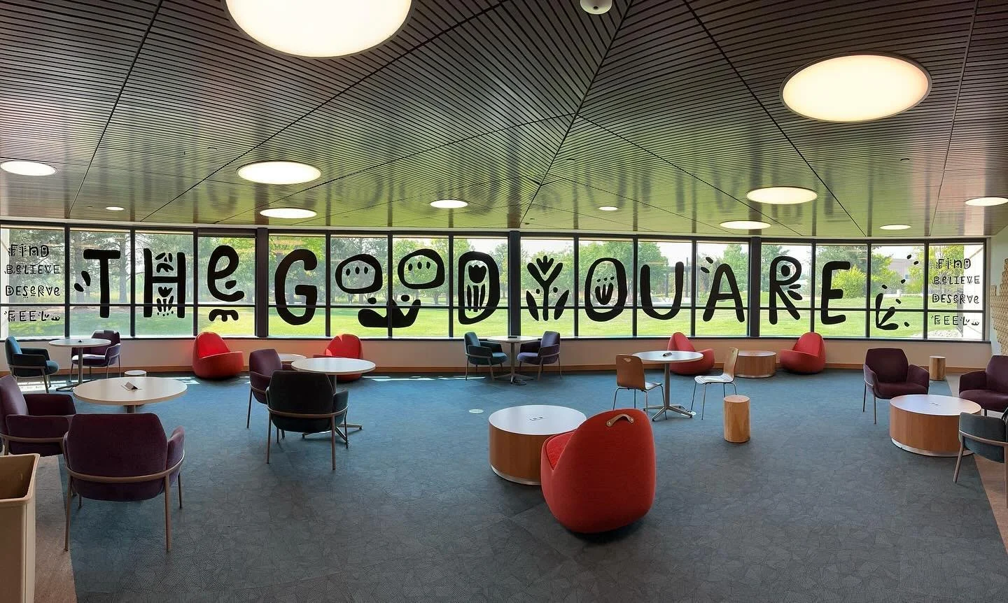 @hannahleathers_studio created this fun art and we brought it life at Belmar library!