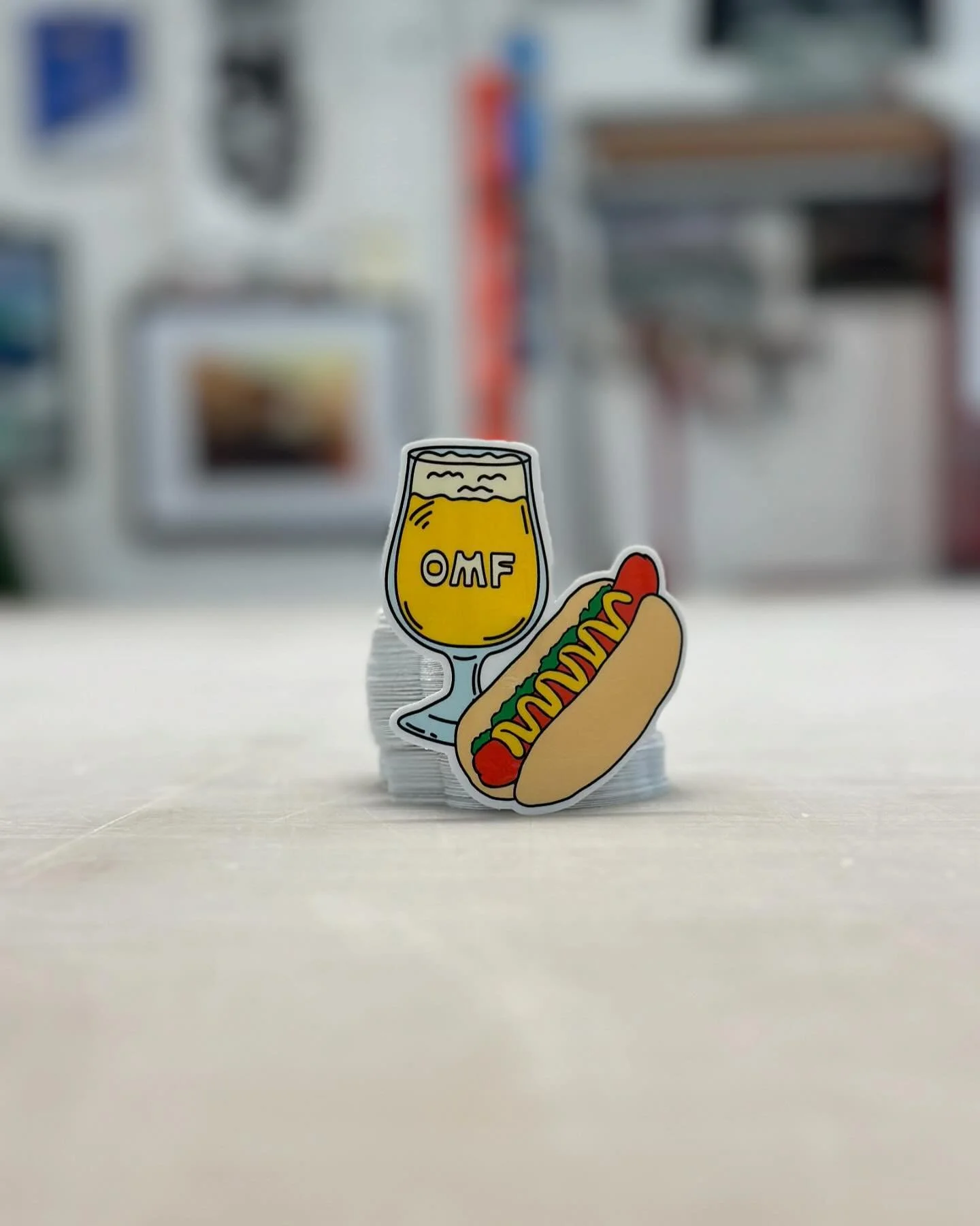 Hot diggity dog! @omfbrewing