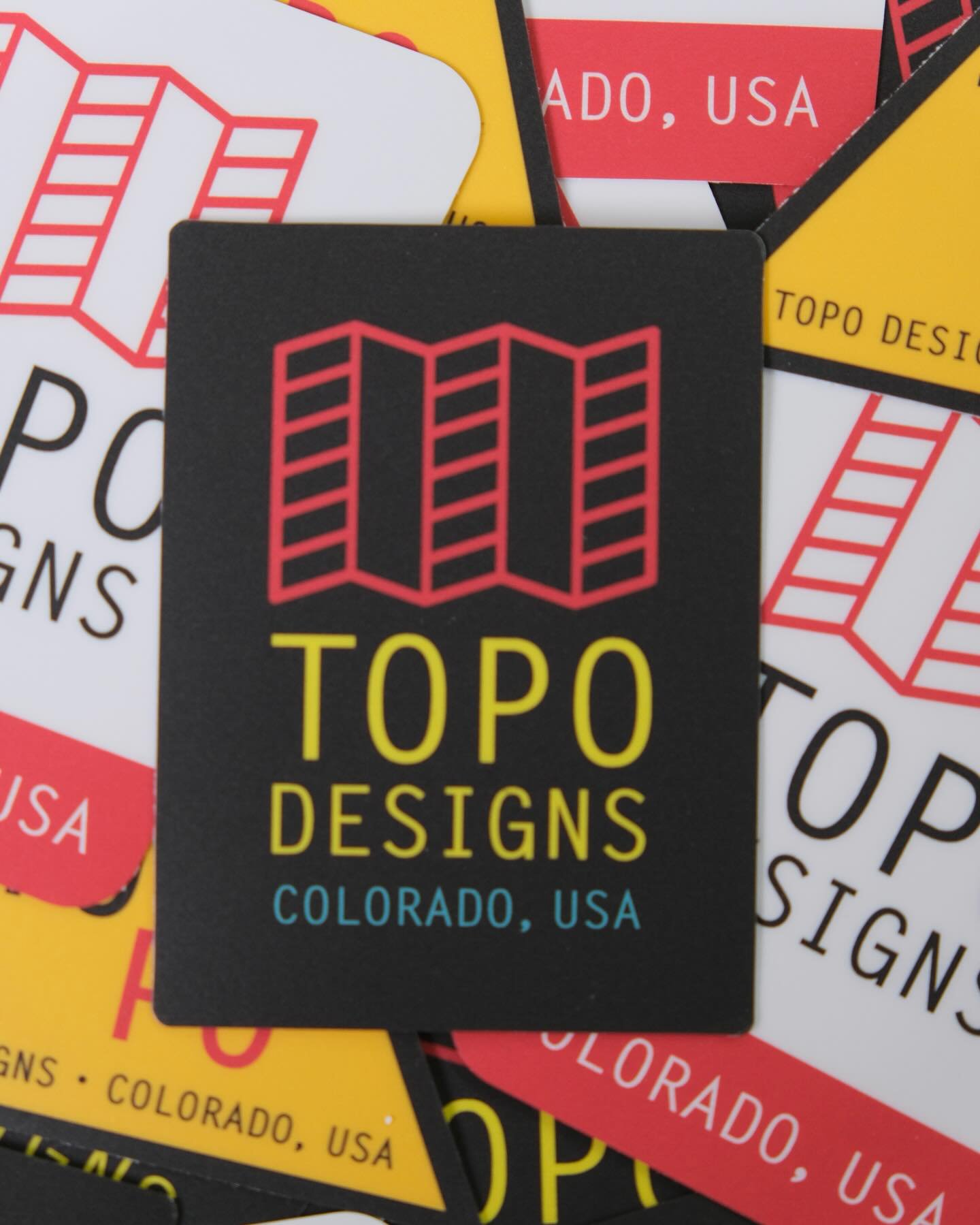 @topodesigns_denver is stocked up on some new stickers!