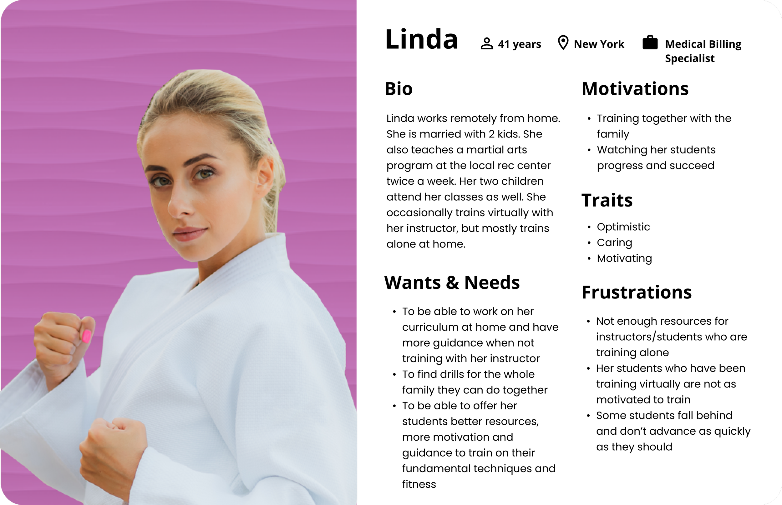 Taekwon-Do Trainer Case Study — Kimberly Tanny UX/UI Design Portfolio