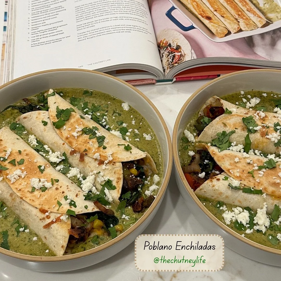 🌱🍽️🍲&hellip;

Some comfort meals I&rsquo;ve made recently 👉🏾

🍽️ Poblano Enchiladas - @thechutneylife 
🍽️ RDBS - mommas recipes
🍽️ Spicy Garlic Tofu - my specialty 
🍽️ Vegan Chikkin Parm - @impossible_foods 
🍽️ Spicy Orange Tofu - @sliceofd