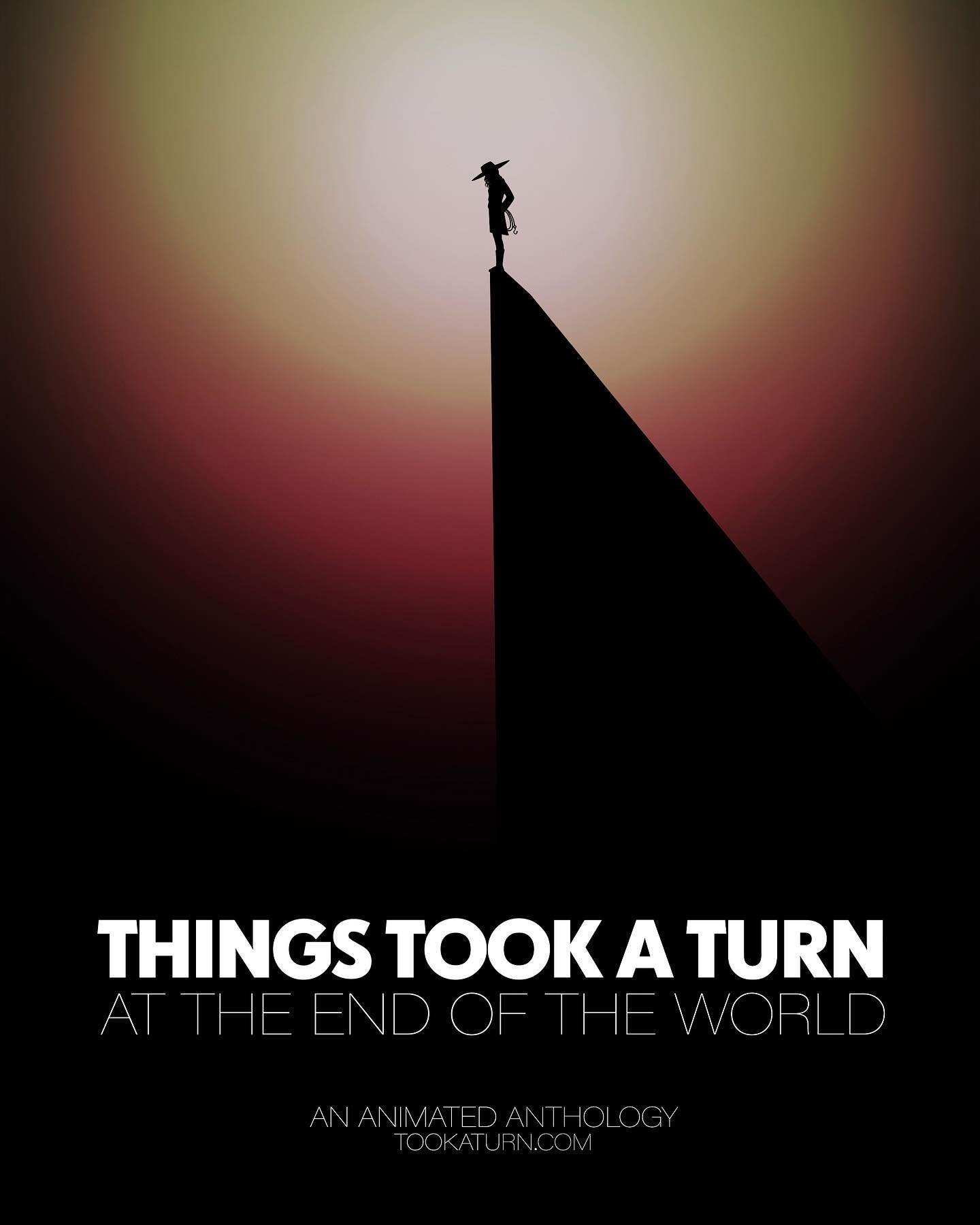 Repost @thngstookaturn 

Signups are now open for this year's anthology Things Took a Turn: At the End of the World! This will be about endings, but what is an ending if not a new beginning?

Things Took a Turn is an animation anthology that challeng