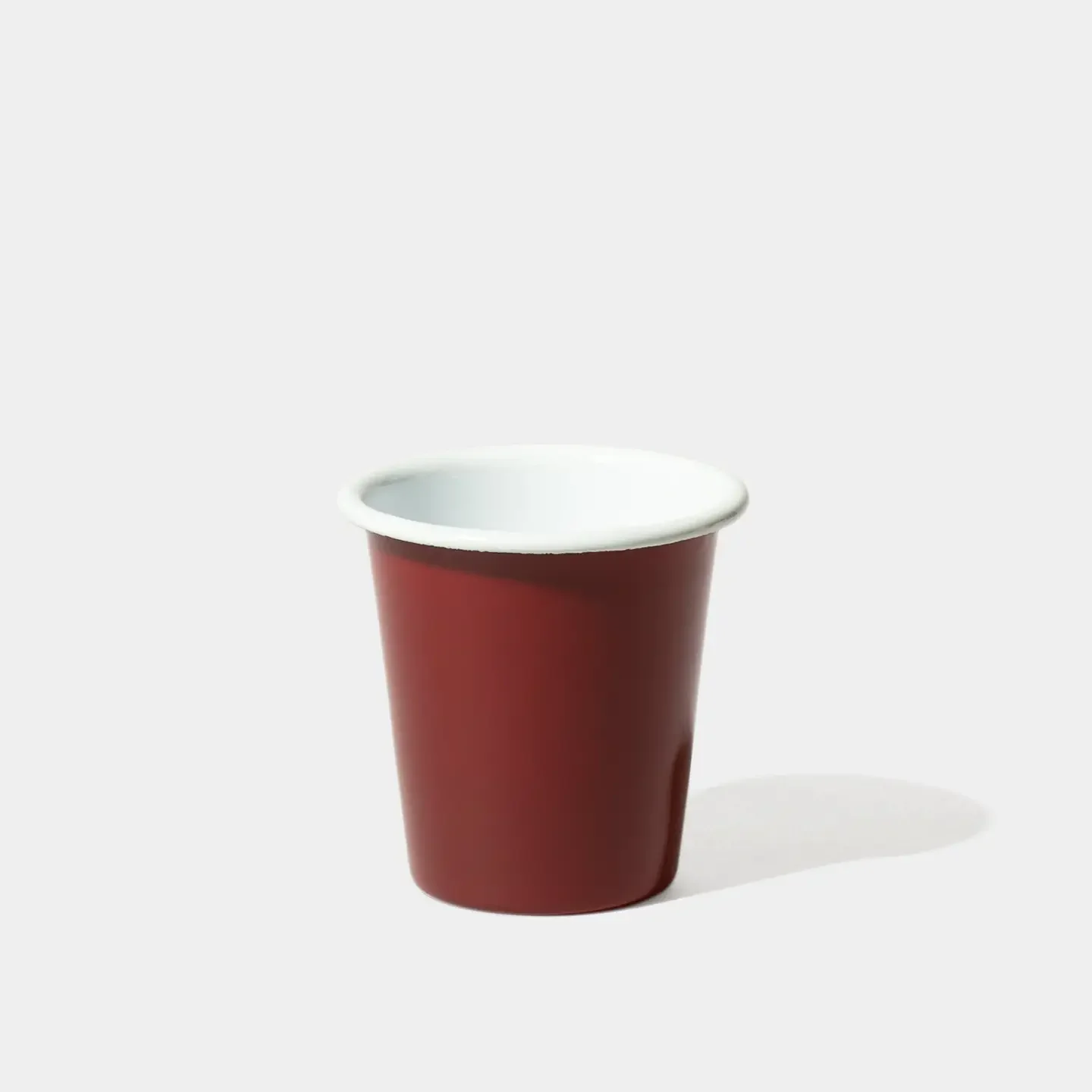 Enamel Tumbler Burgundy