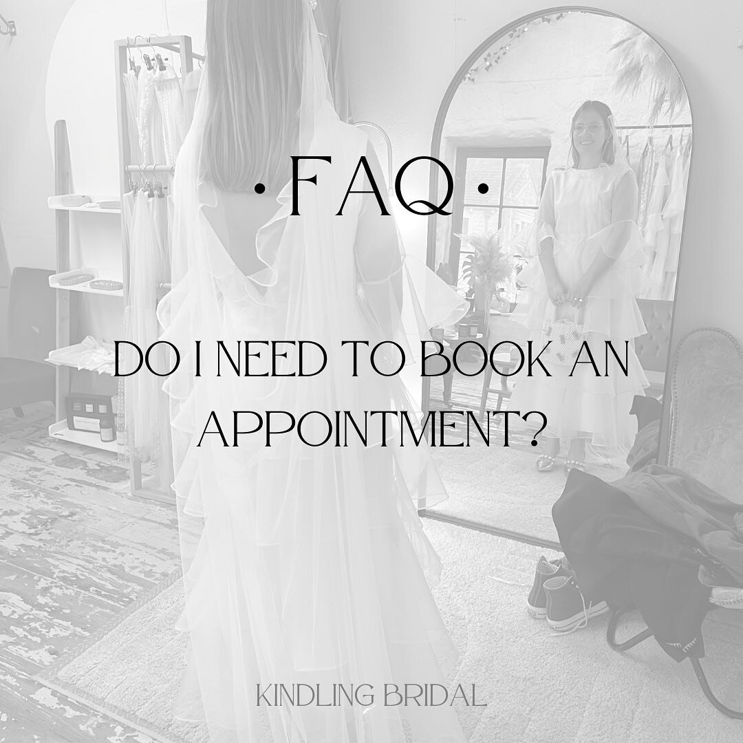 FAQ : Do I need to book an appointment?

 Yes you do, and it&rsquo;s never been easier! Head to the website (link in bio) and just select the appointment type, find a suitable date and time and we&rsquo;ll see you then xx