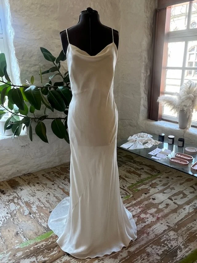 Cowl Slip Dress Size 12/14 — Kindling Bridal Wedding Dresses