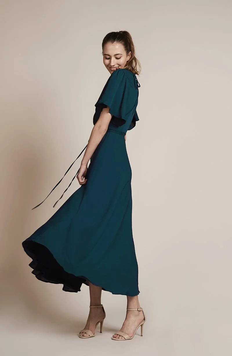 REWRITTEN - FLORENCE DRESS - FOREST - Small — Kindling Bridal