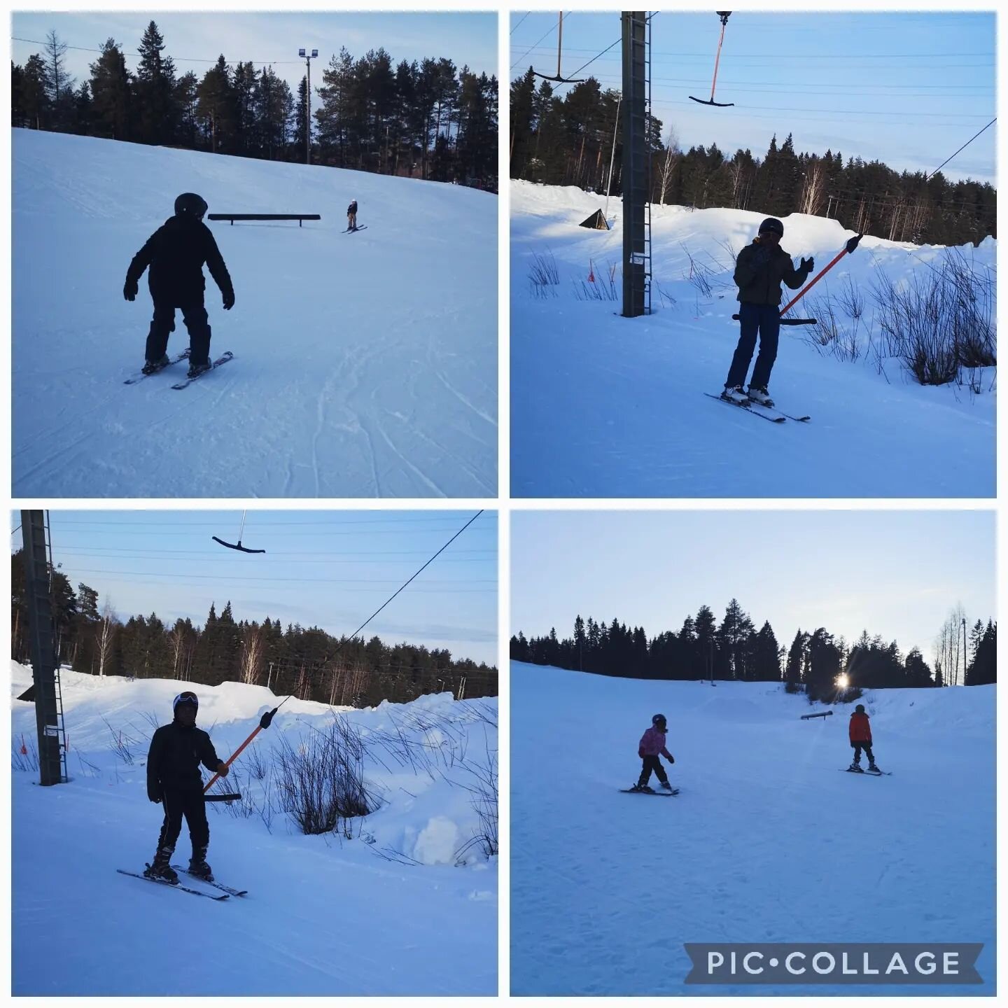 Harjoitus tekee mestarin!
Onnistumisia &amp; edistymist&auml;. 

Laskettelun harjoittelua ja
ensikertalaisia kokeilemassa uutta lajia.

#talvilajit #laskettelua #harjoittelu #harjootustekeemestarin #l&auml;hiyhteis&ouml; #yhdess&auml;tekeminen #yhdes