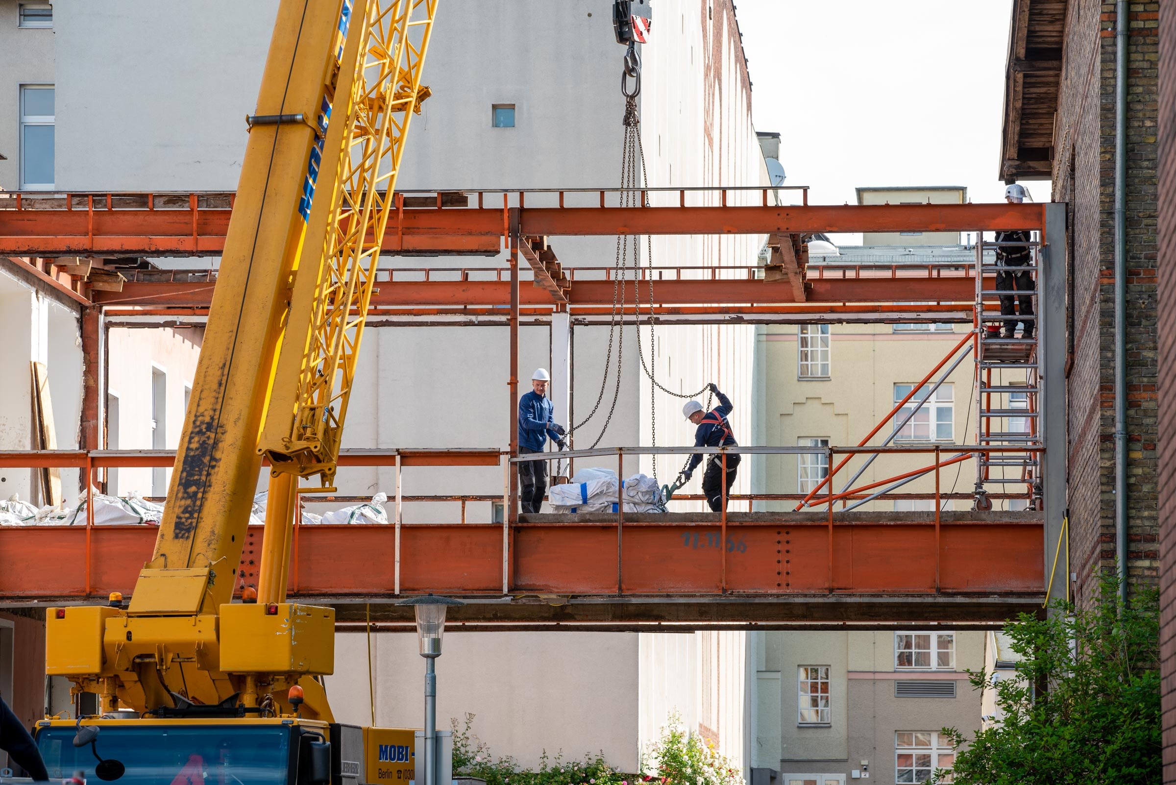 Mai '25 | Vorbereitung: Abriss Brücke