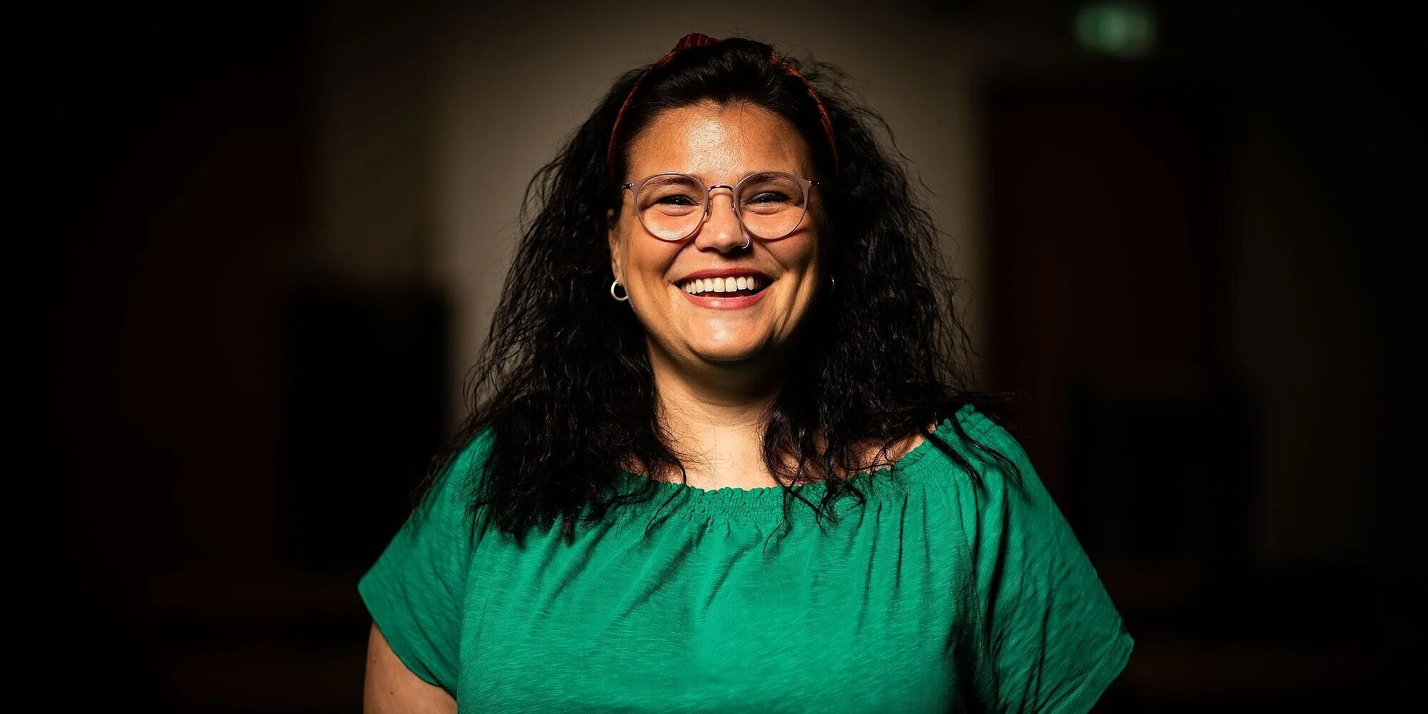 Sanja, Anleiterin, seit 2019 als in der Textilwerkstatt von Die Wille