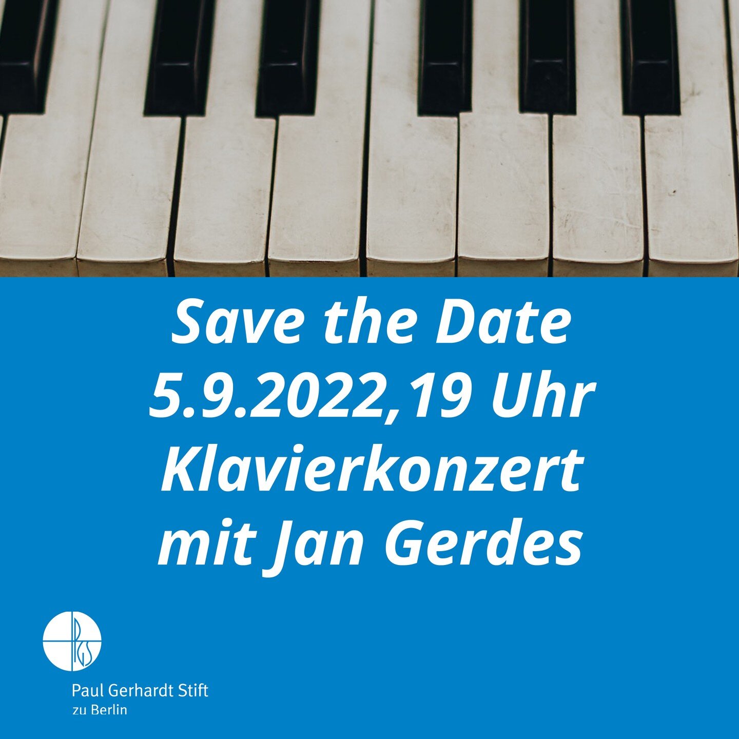 Herzliche Einladung!
Jan Gerdes pr&auml;sentiert mit &bdquo;piano miniatures&ldquo; einen bunten Strau&szlig; verschiedener Klavierminiaturen vom Fr&uuml;hbarock bis hin zur zeitgen&ouml;ssischen Musik. Gespielt werden St&uuml;cke von Frederic Chopin