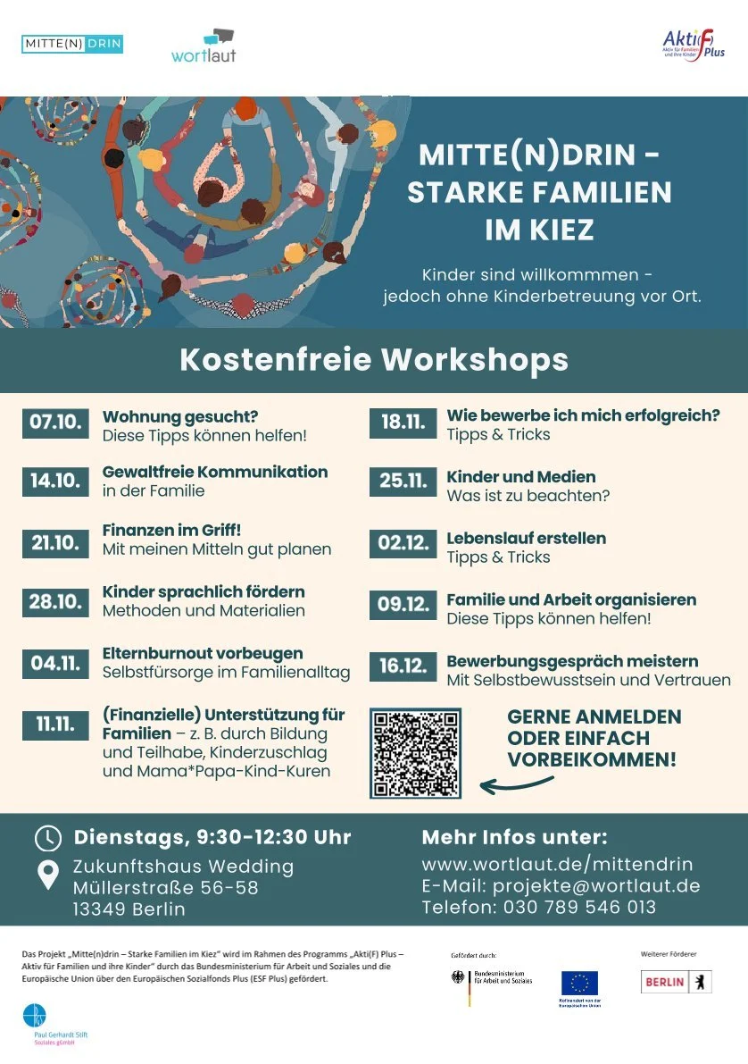 Themen-Workshop für Eltern: Wohnung gesucht? Diese Tipps können helfen!