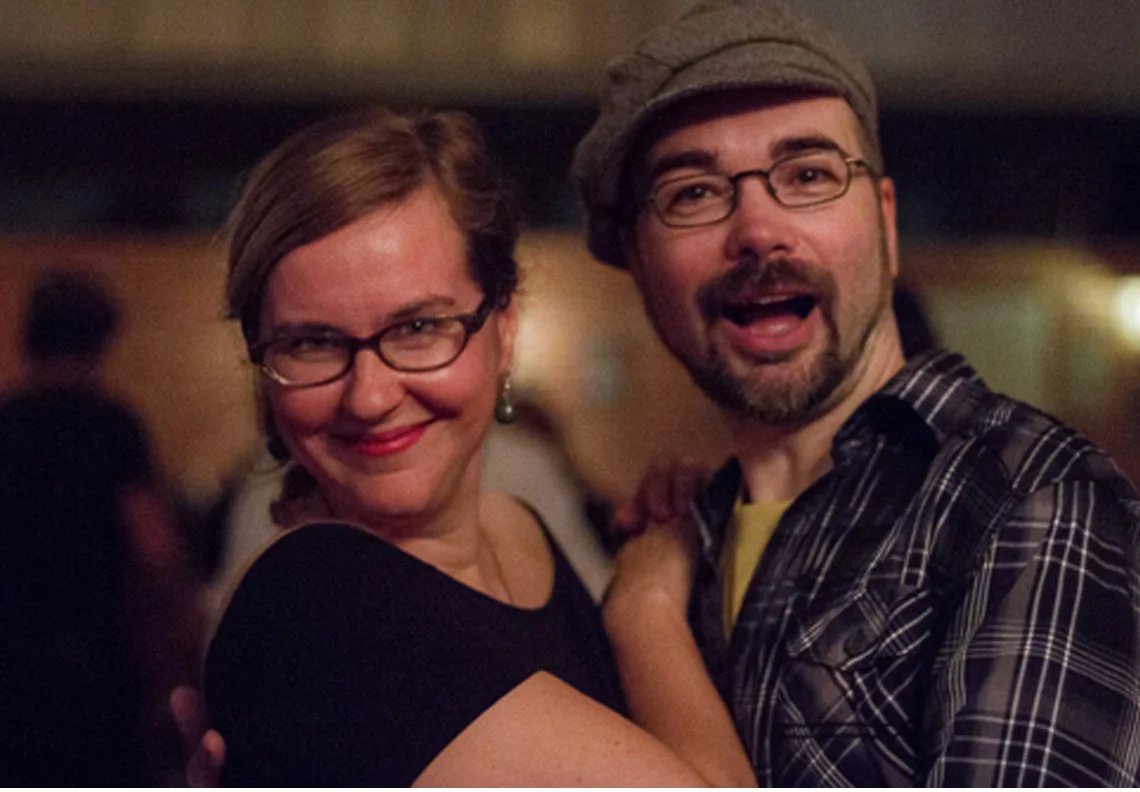 Ein Tanzpaar beim Swing von DancingSuiteBerlin