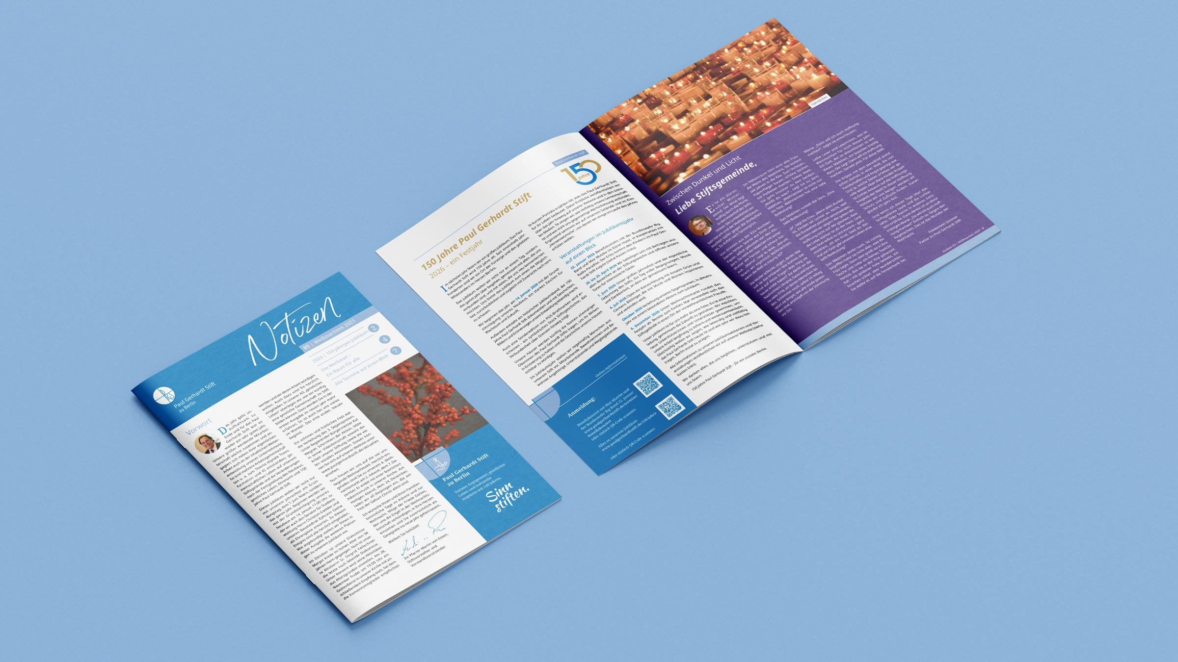 Weihnachtsausgabe der Notizen