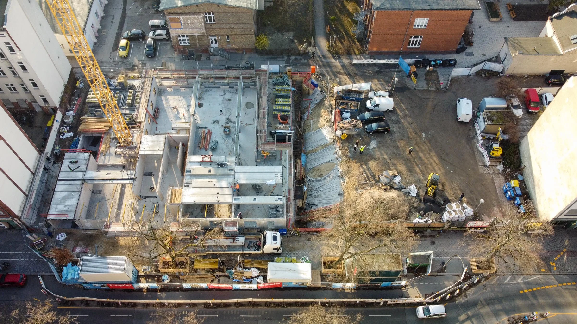 Aktueller Baufortschritt im April 2026