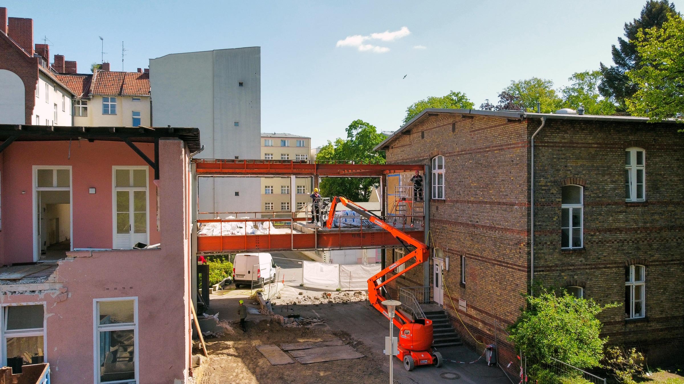 Mai '25 | Vorbereitung: Abriss Brücke