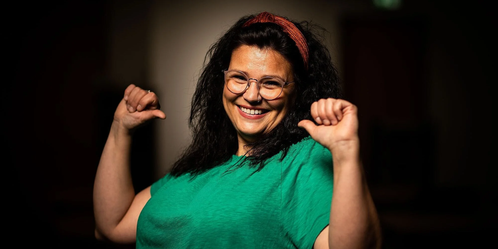 Sanja, Anleiterin, seit 2019 als in der Textilwerkstatt von Die Wille