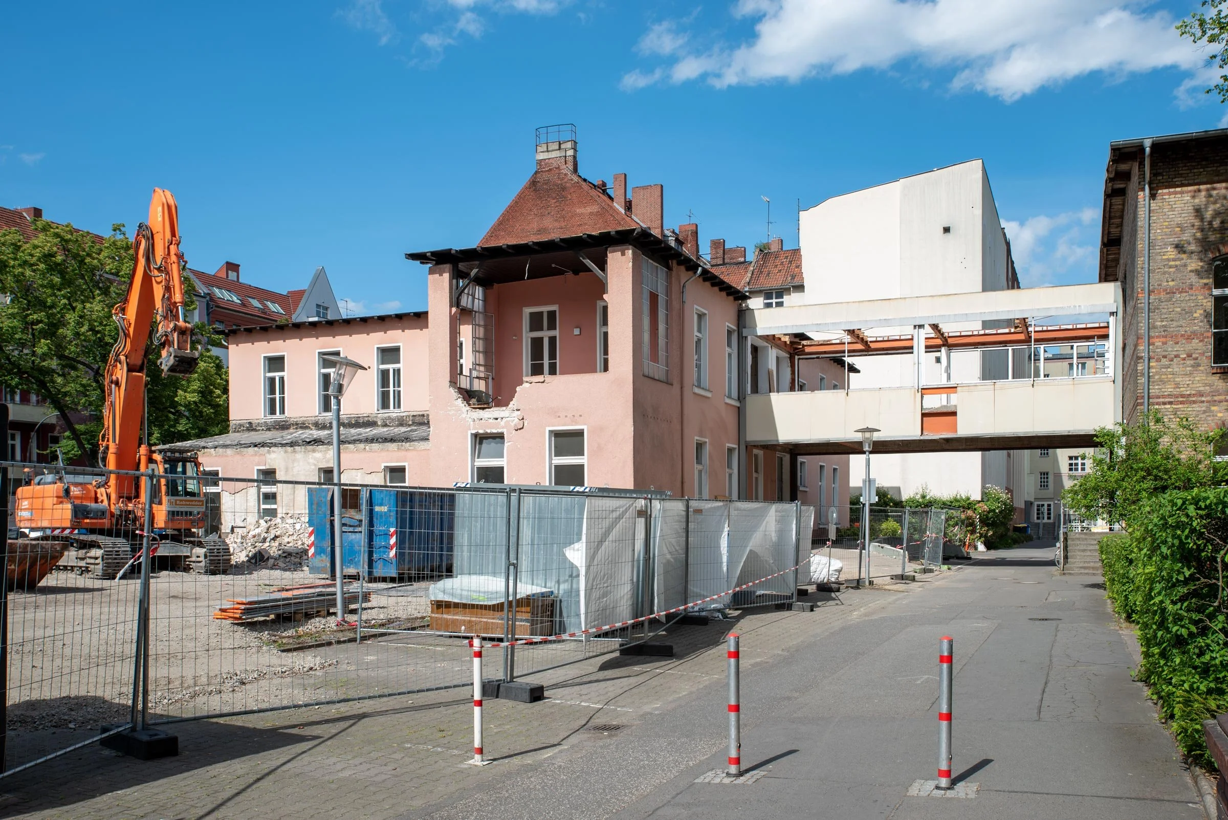 Mai '25 | Vorbereitung: Abriss Brücke