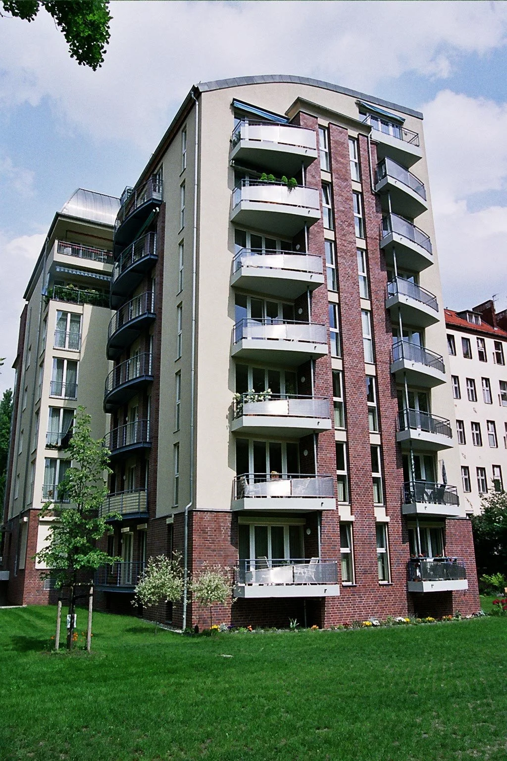 Das 2001 fertiggestellte und bezogene Wohnstift mit 48 barrierefreien Wohnungen.